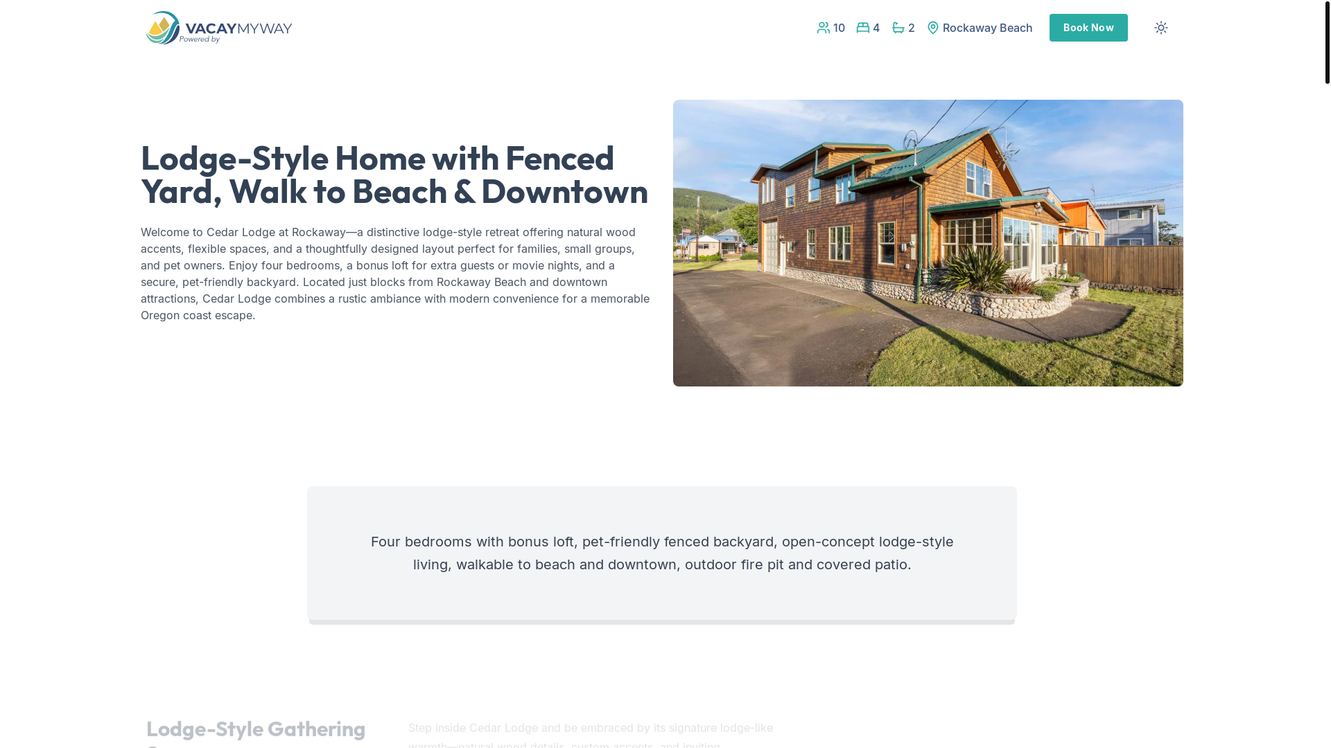 website screenshot of https://fidofence.estate/