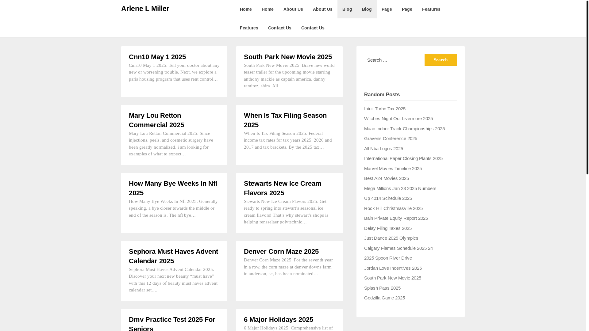 website screenshot of https://arlenelmillerm.pages.dev/
