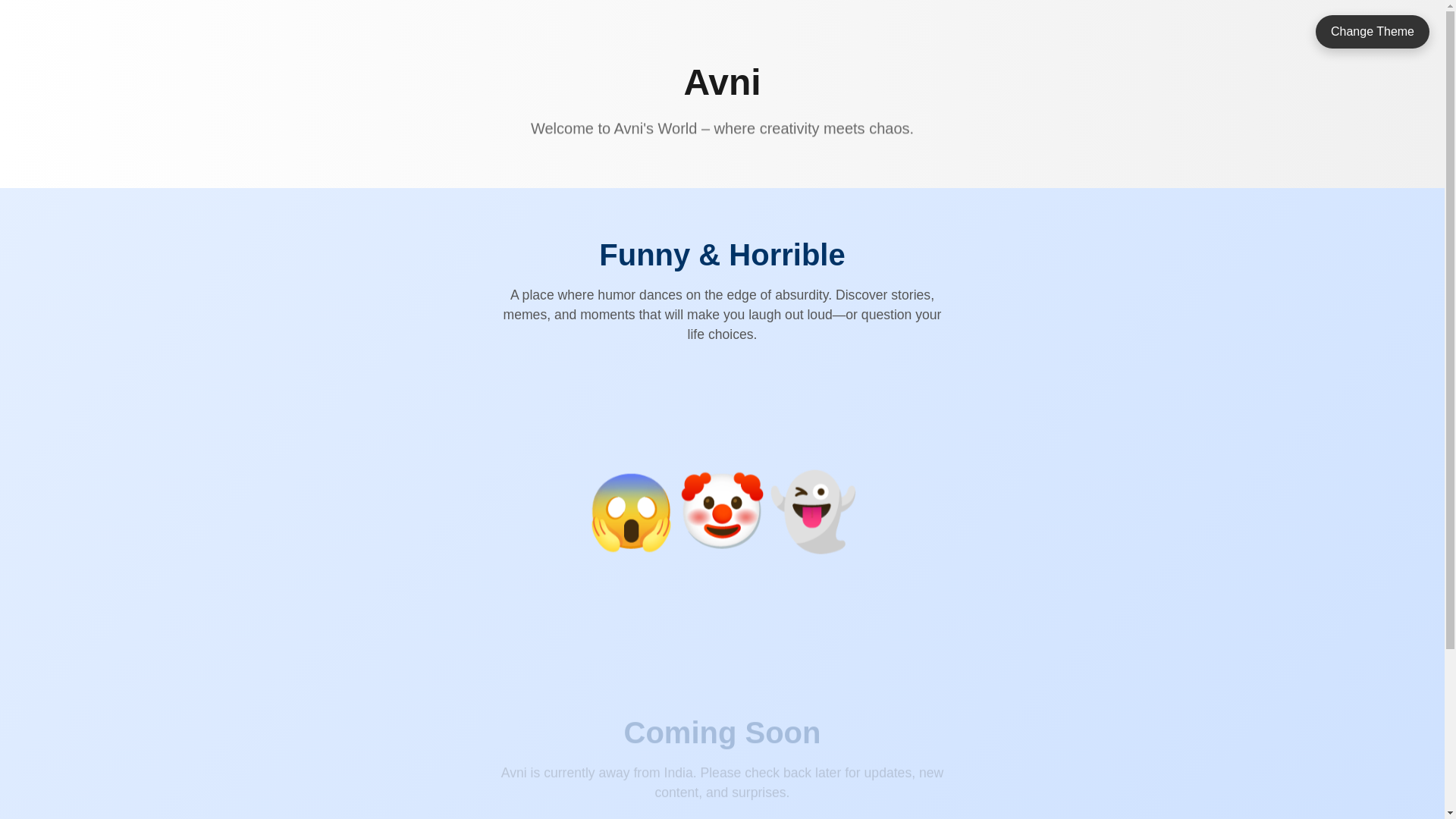 website screenshot of https://av-ni.pages.dev/