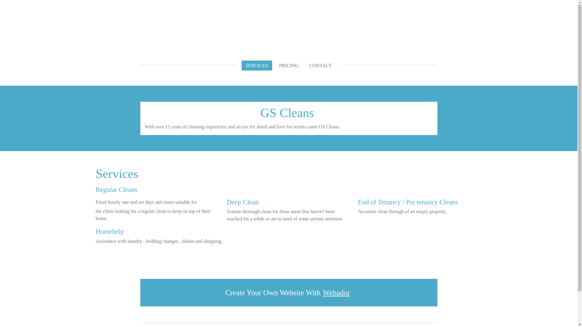 website screenshot of https://gscleansgosport.com/