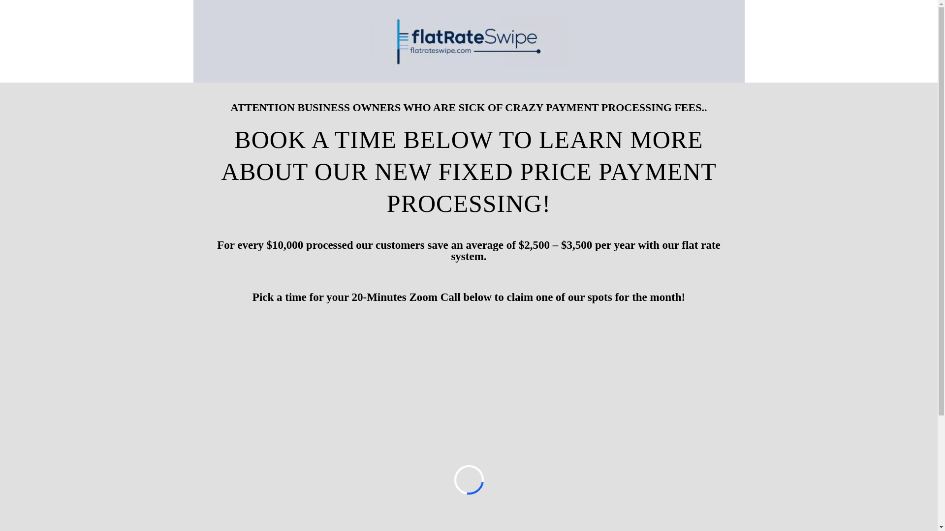 website screenshot of https://flatcostcharge.com/