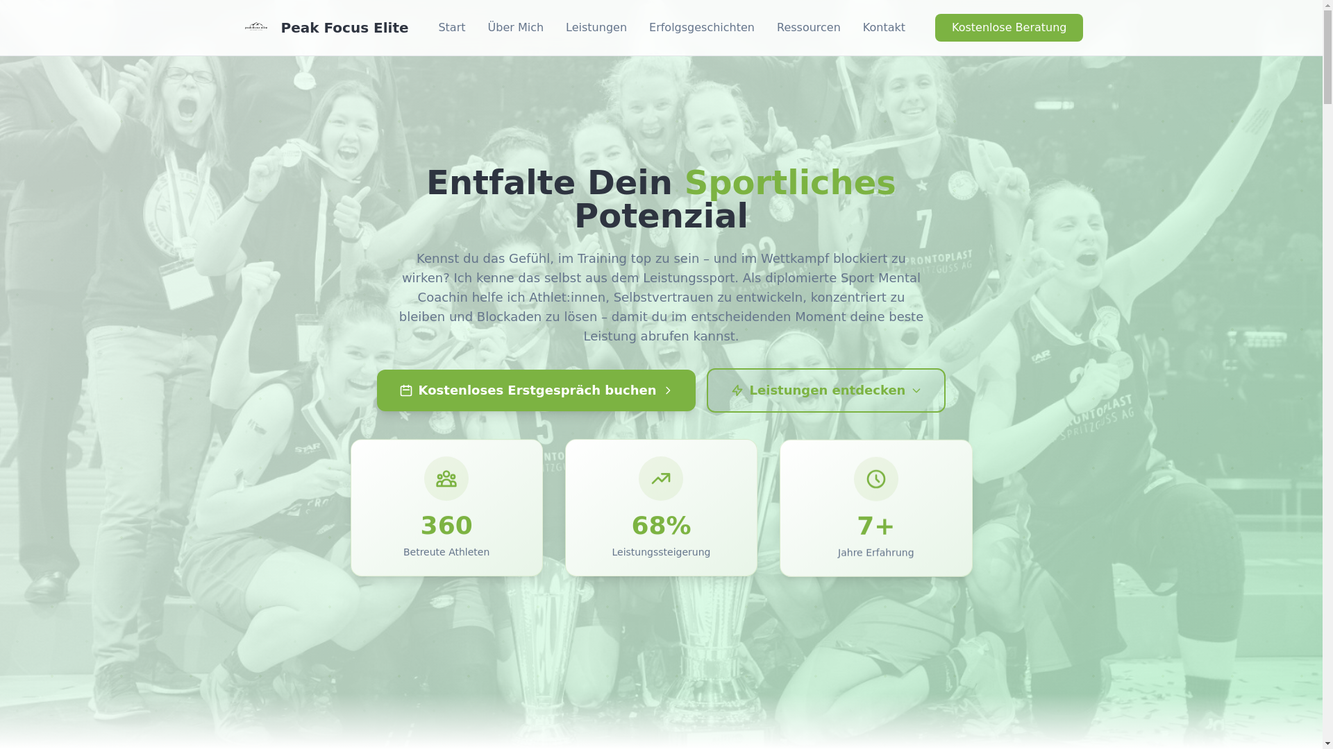 website screenshot of https://peak-elite-focus.pages.dev/