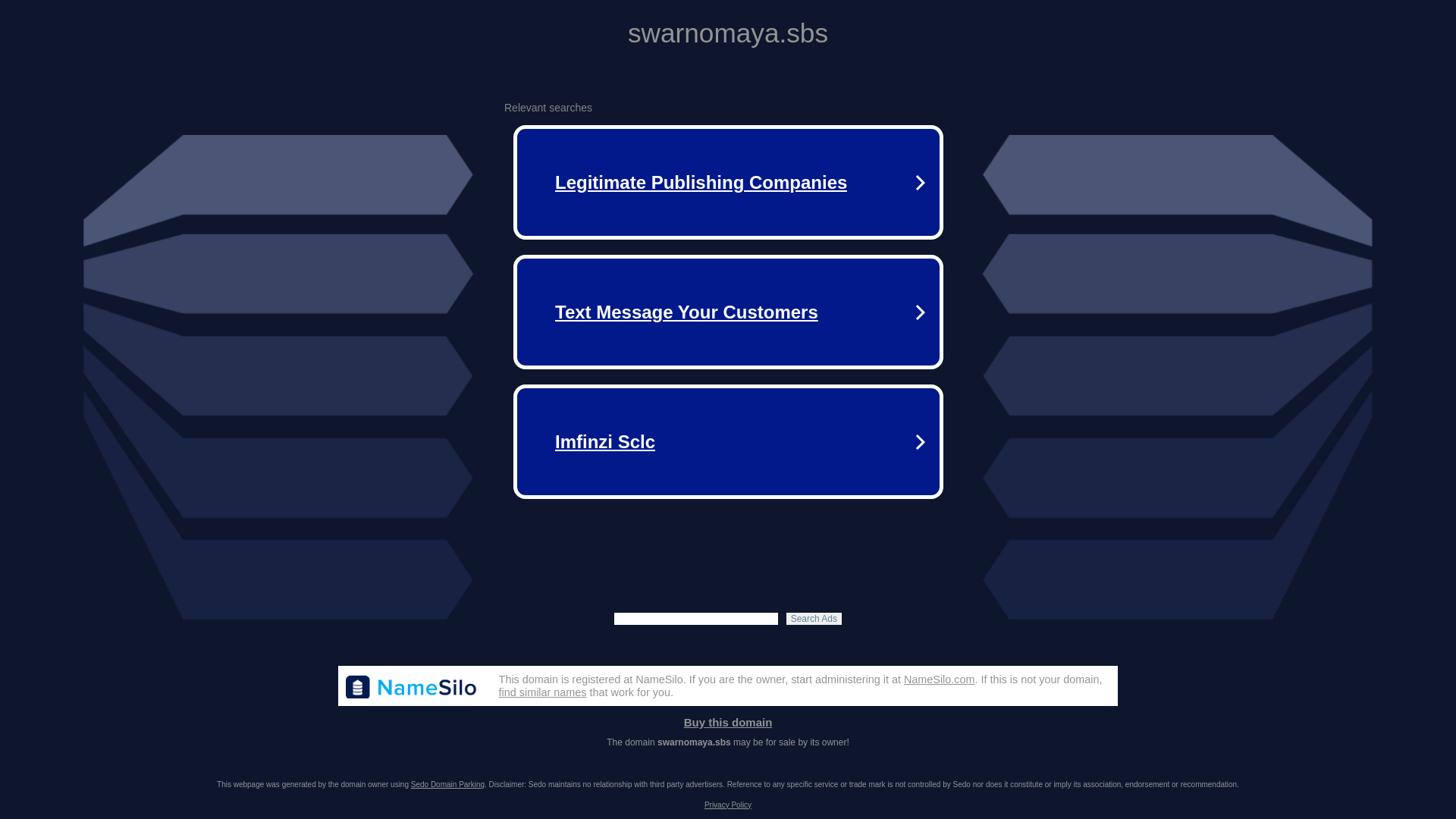 website screenshot of https://swarnomaya.sbs/