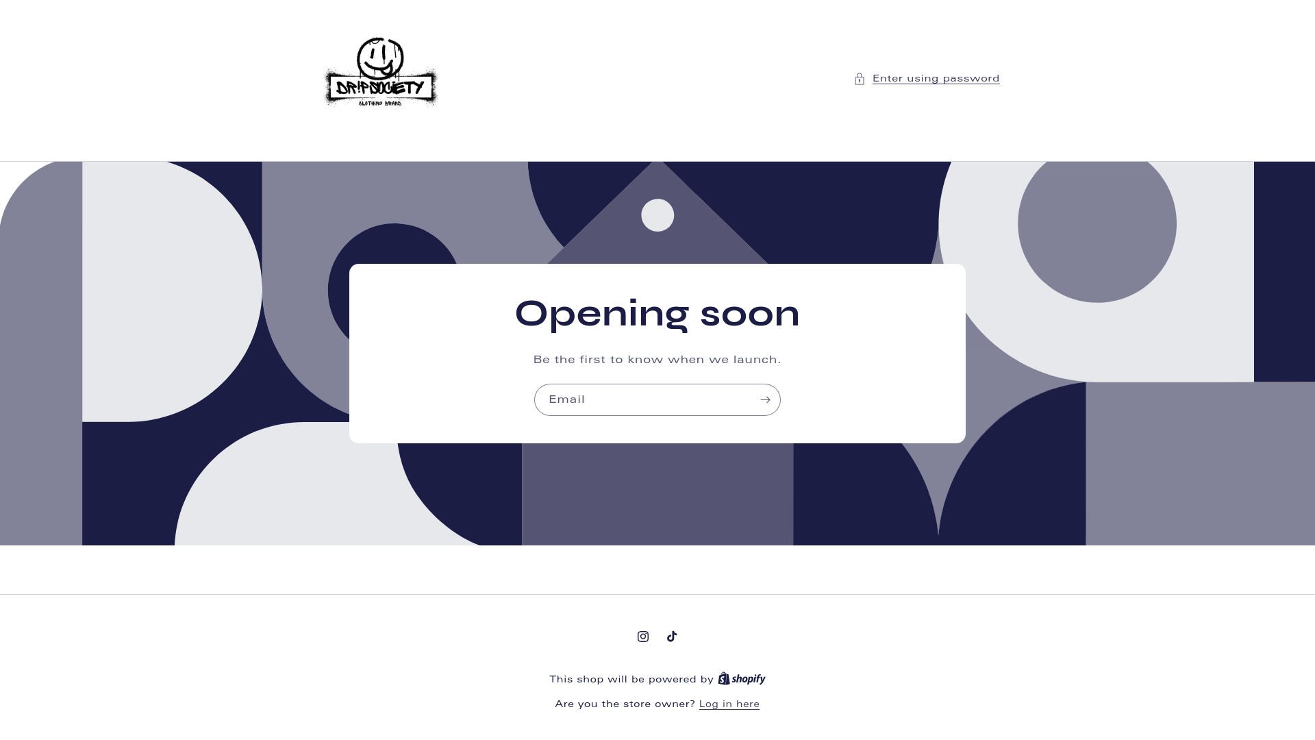website screenshot of https://drpsociety.com/