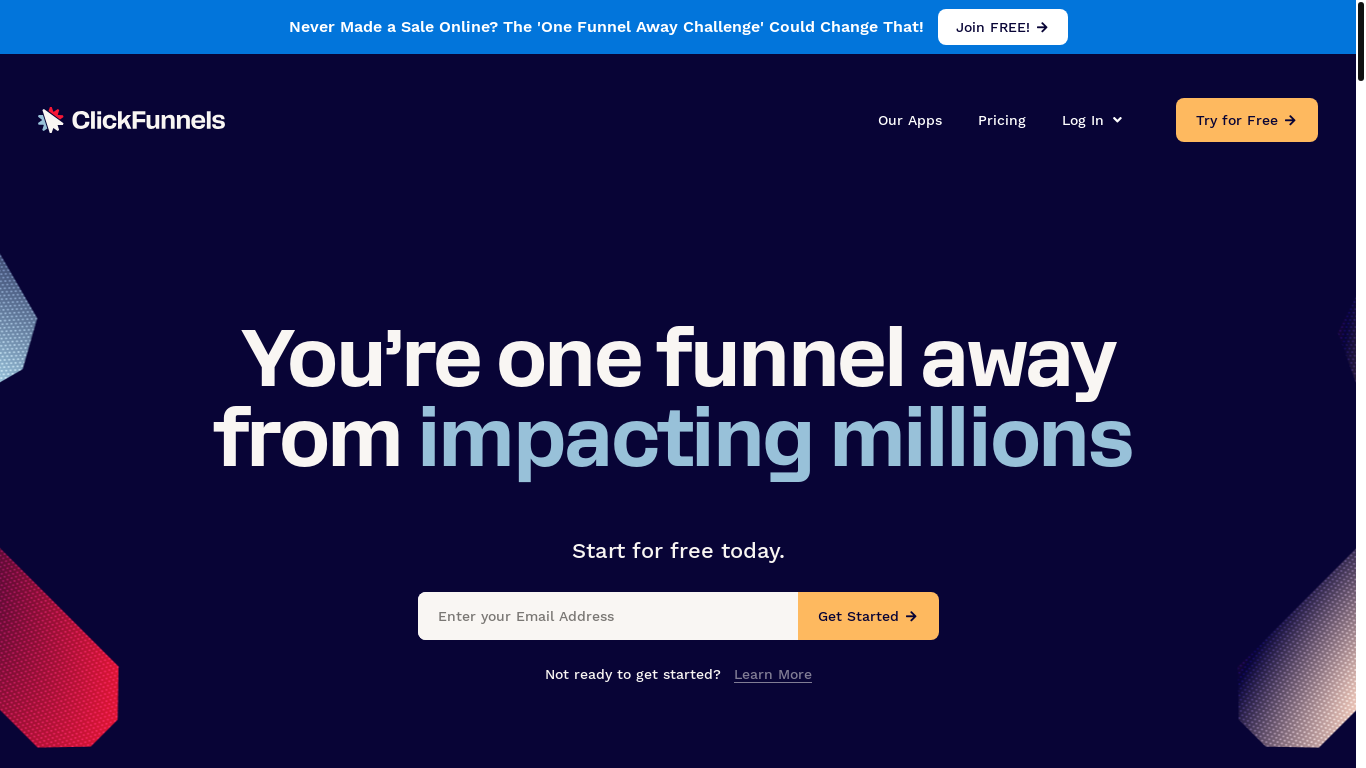 website screenshot of https://marybethtaylor.org/