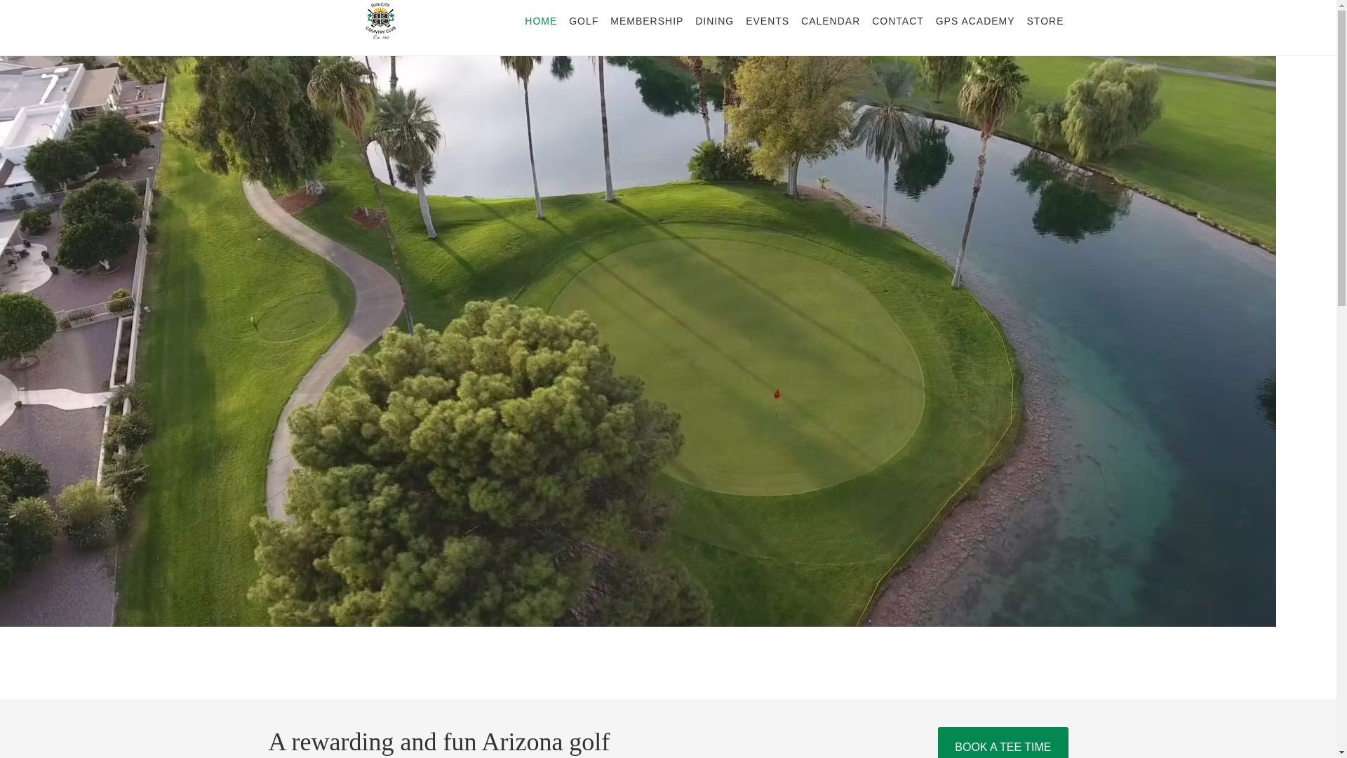website screenshot of https://suncitycountryclub.services/