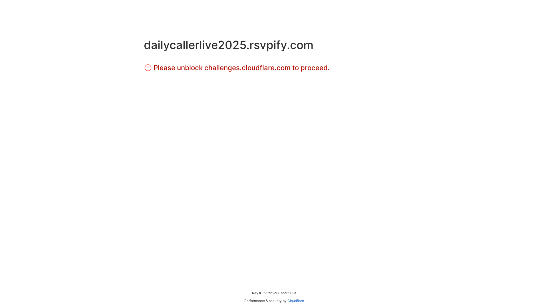 website screenshot of https://dailycallerlive.com/