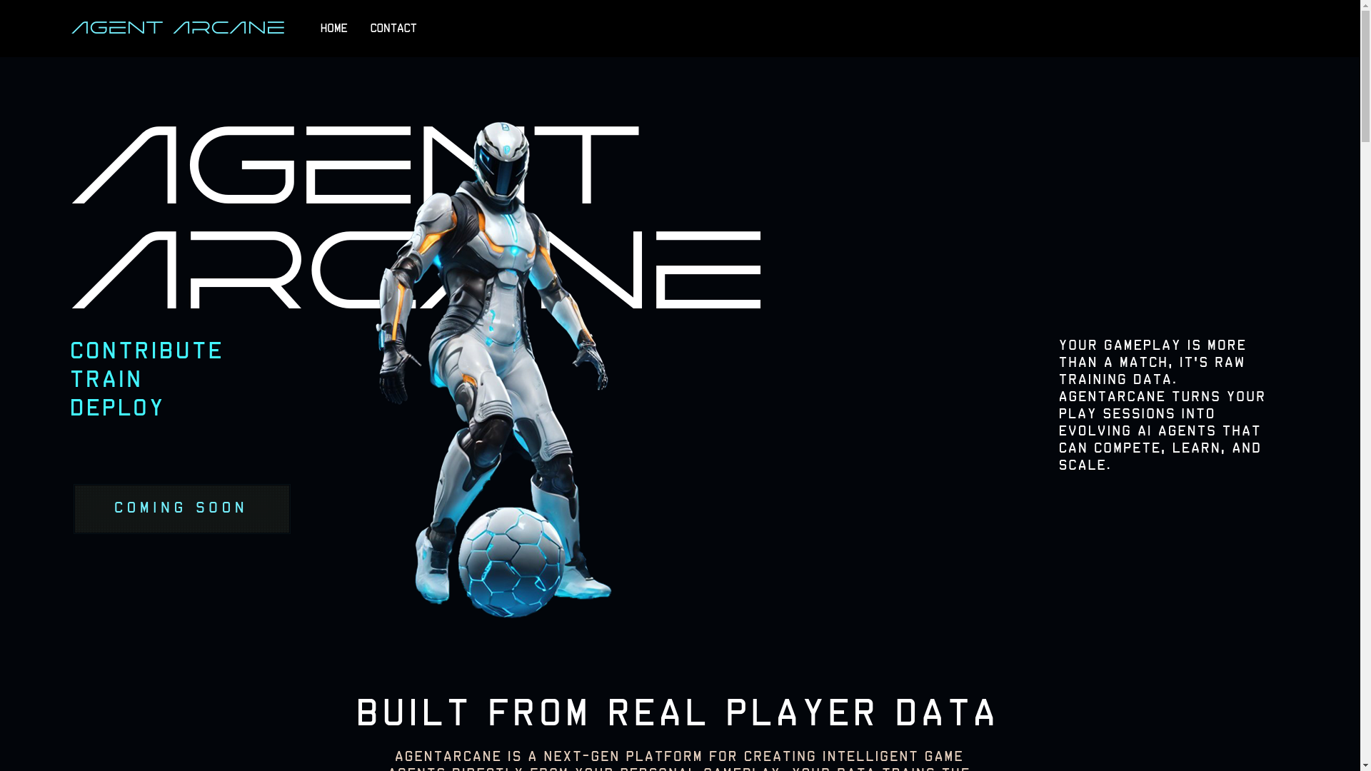 website screenshot of https://agentarcane.pages.dev/