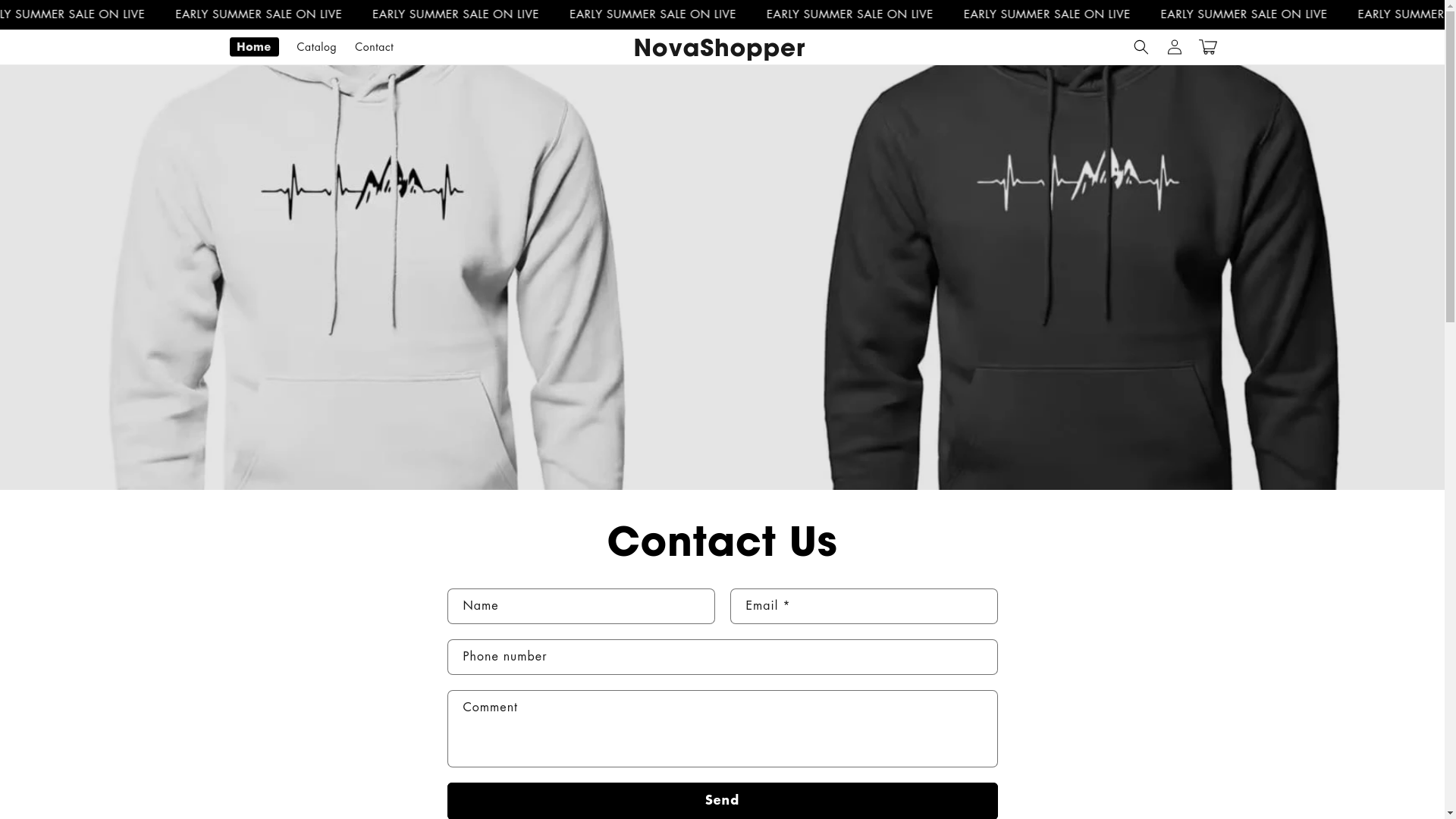 website screenshot of https://botanicalblends.store/