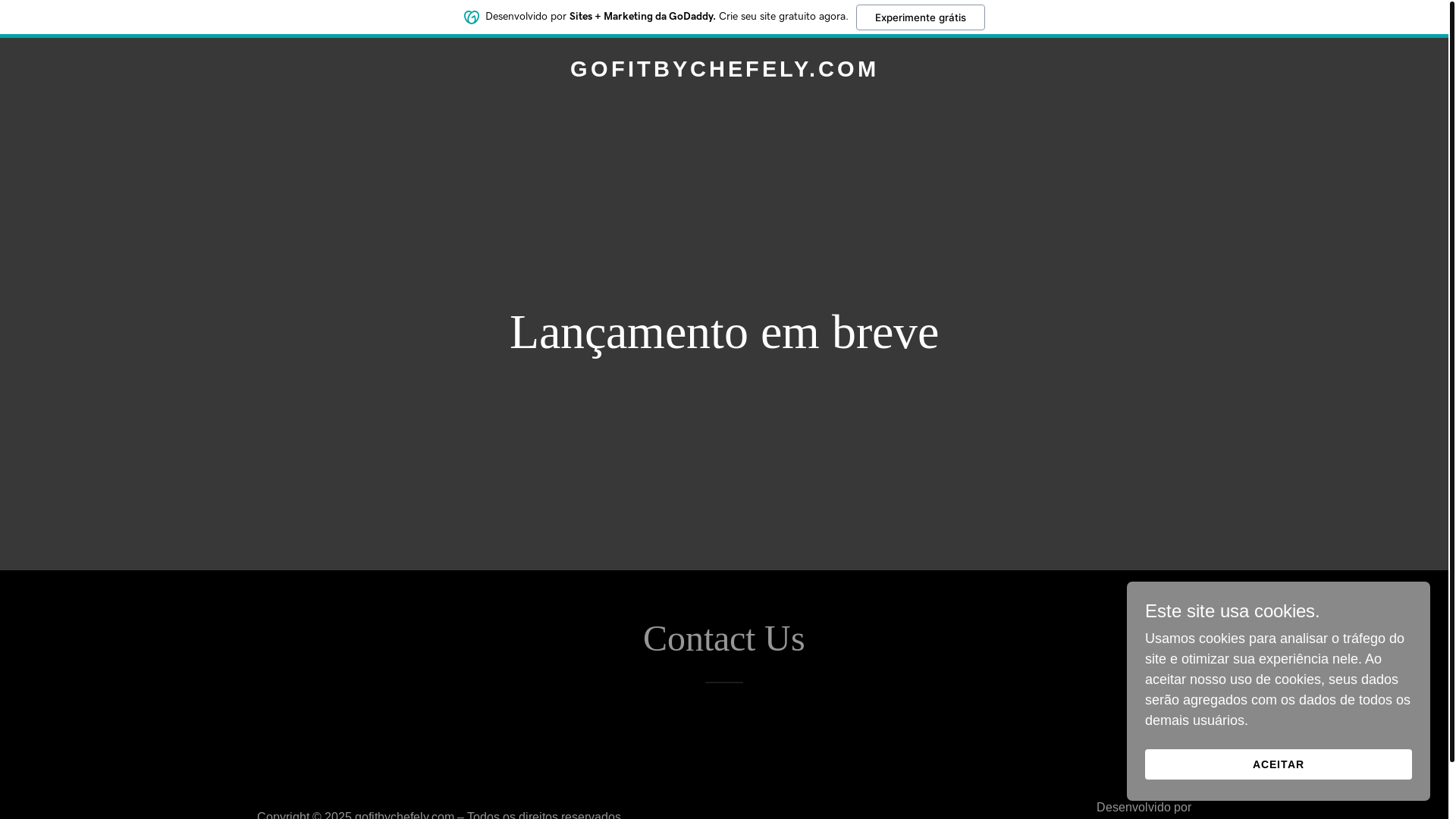 website screenshot of https://gofitbychefely.com/