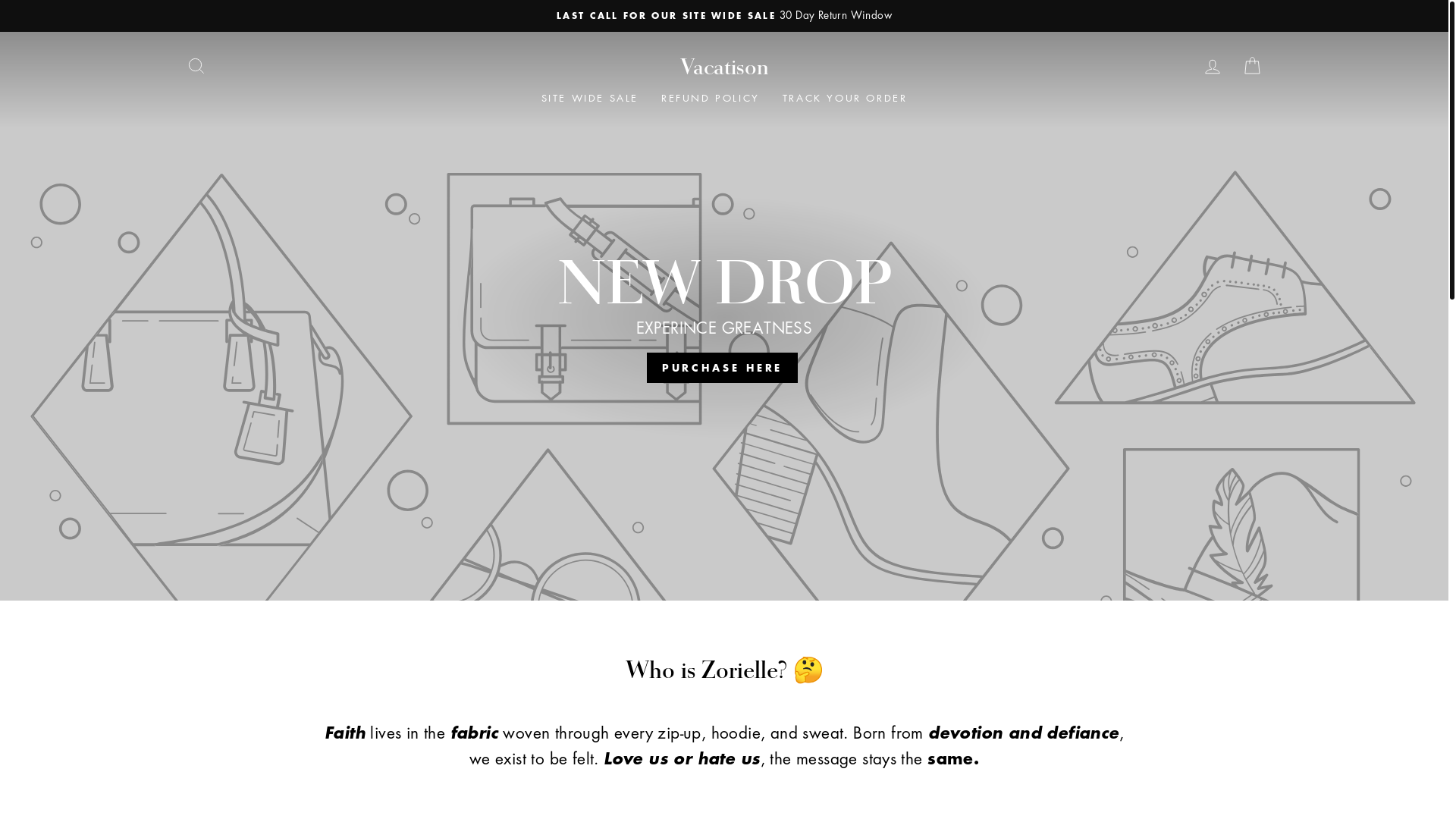website screenshot of https://vacatisoeedw.shop/