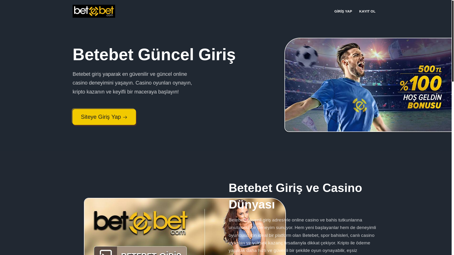 website screenshot of https://betebetlebonus.bet/