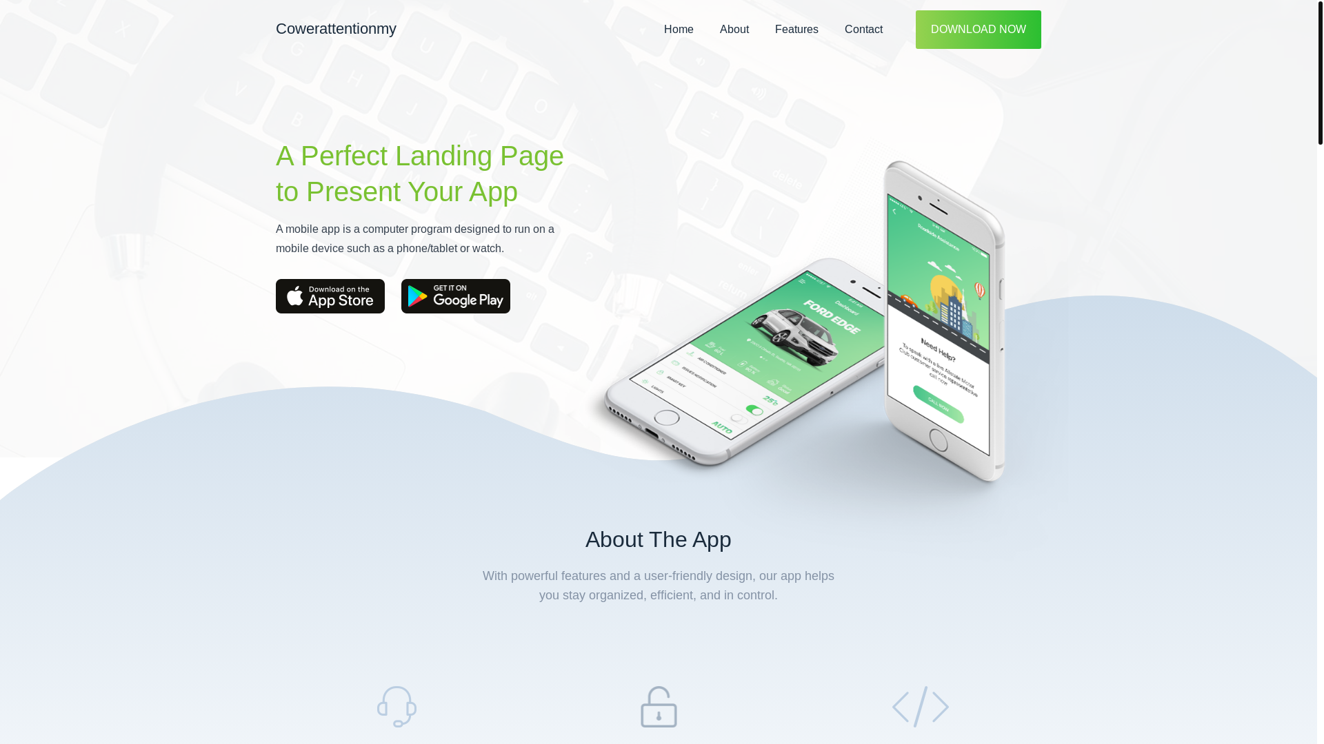 website screenshot of https://cowerattention.my.id/