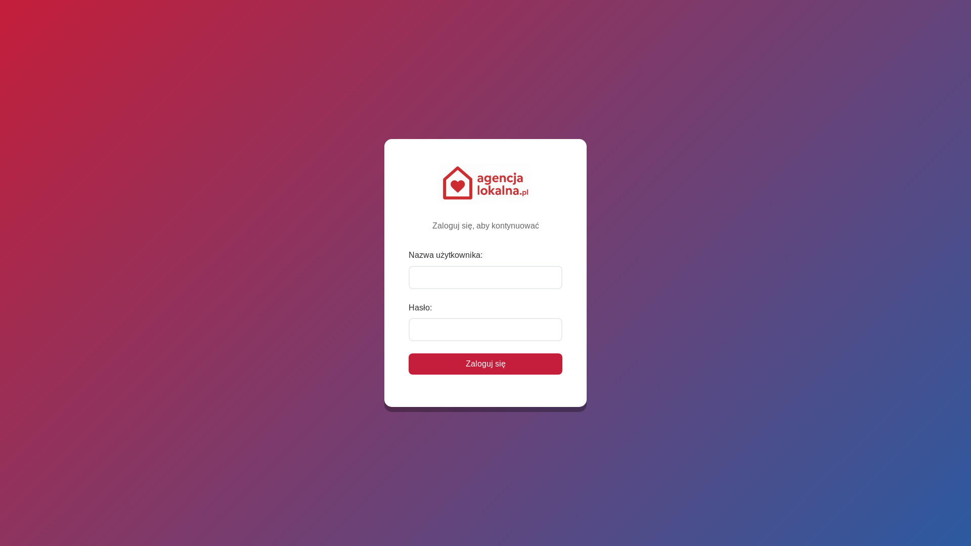 website screenshot of https://agencja-lokalna.pages.dev/
