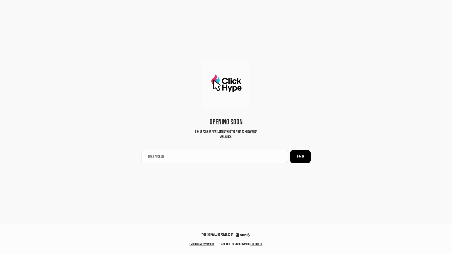 website screenshot of https://clickhypeco.com/