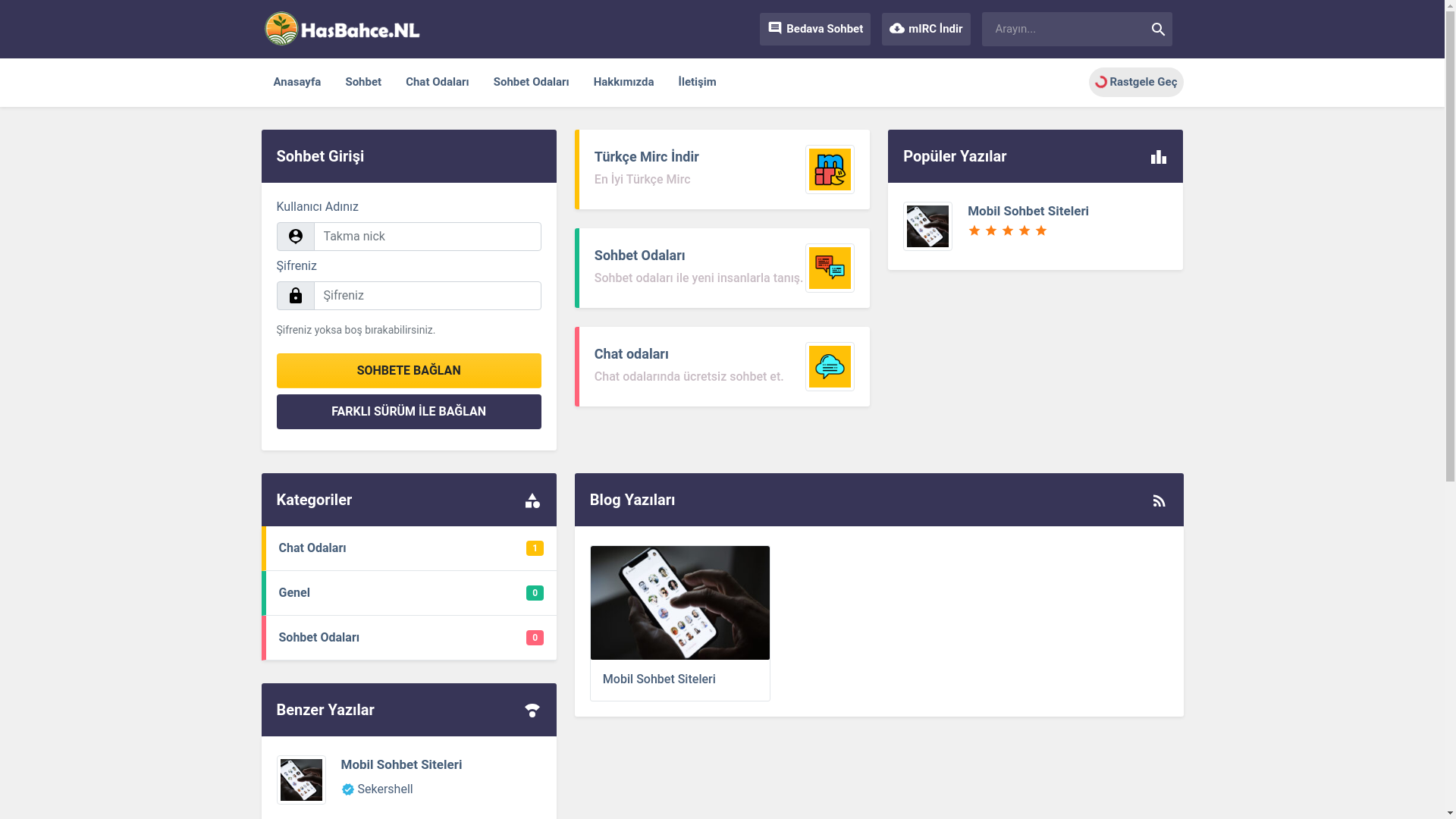 website screenshot of https://hasbahce.nl/