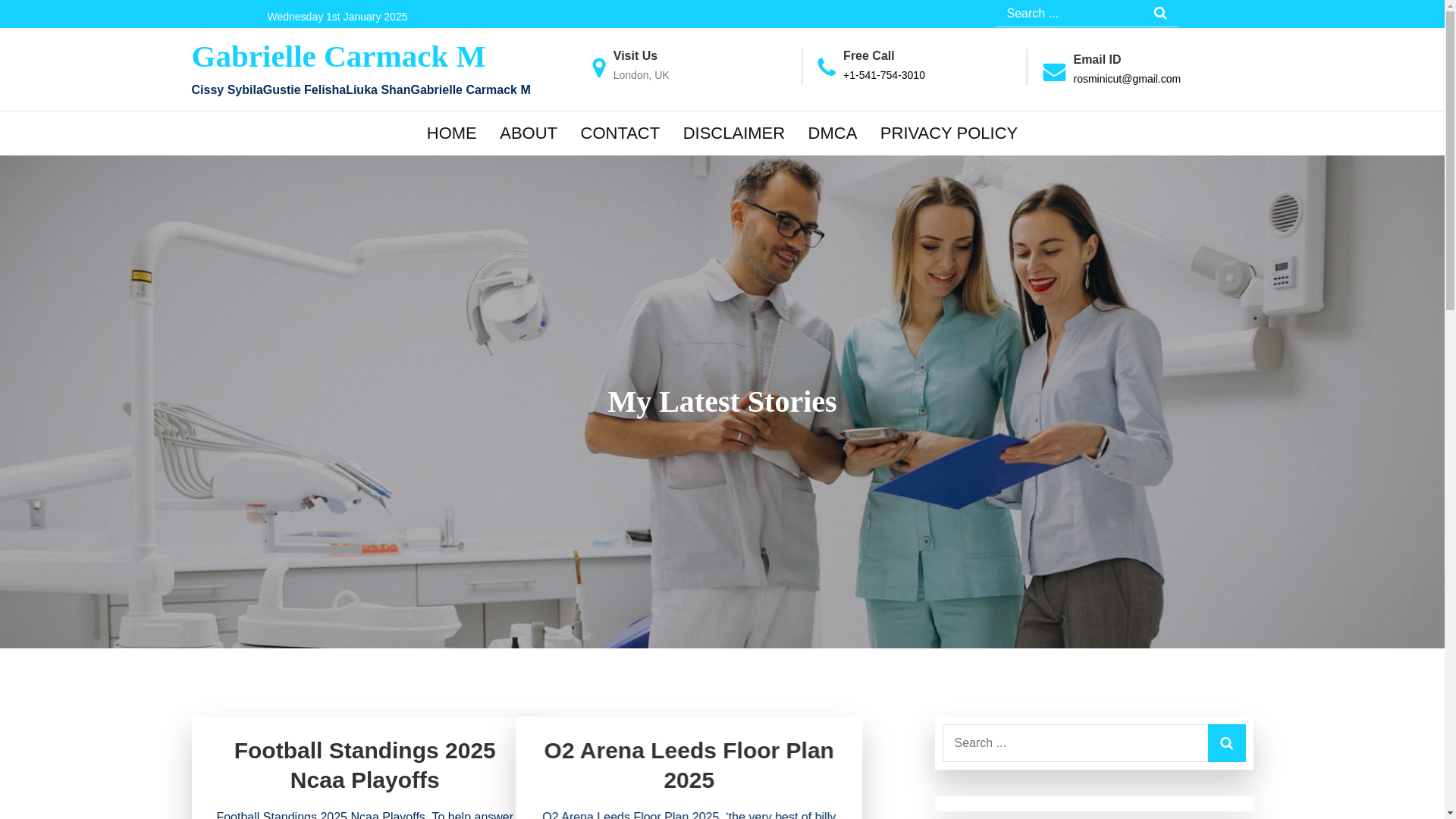 website screenshot of https://gabriellecarmackm.pages.dev/
