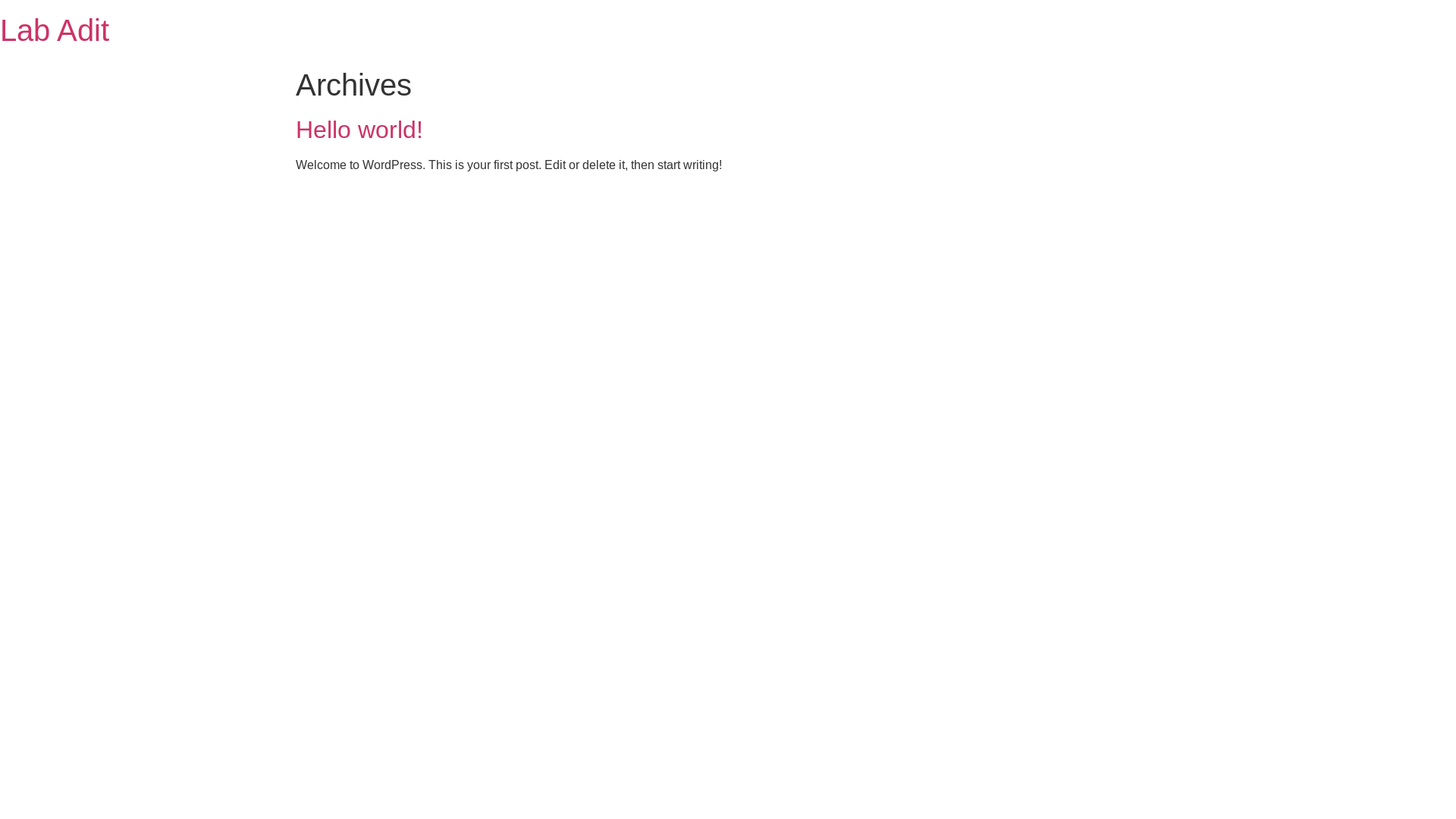 website screenshot of https://aditzlab.my.id/