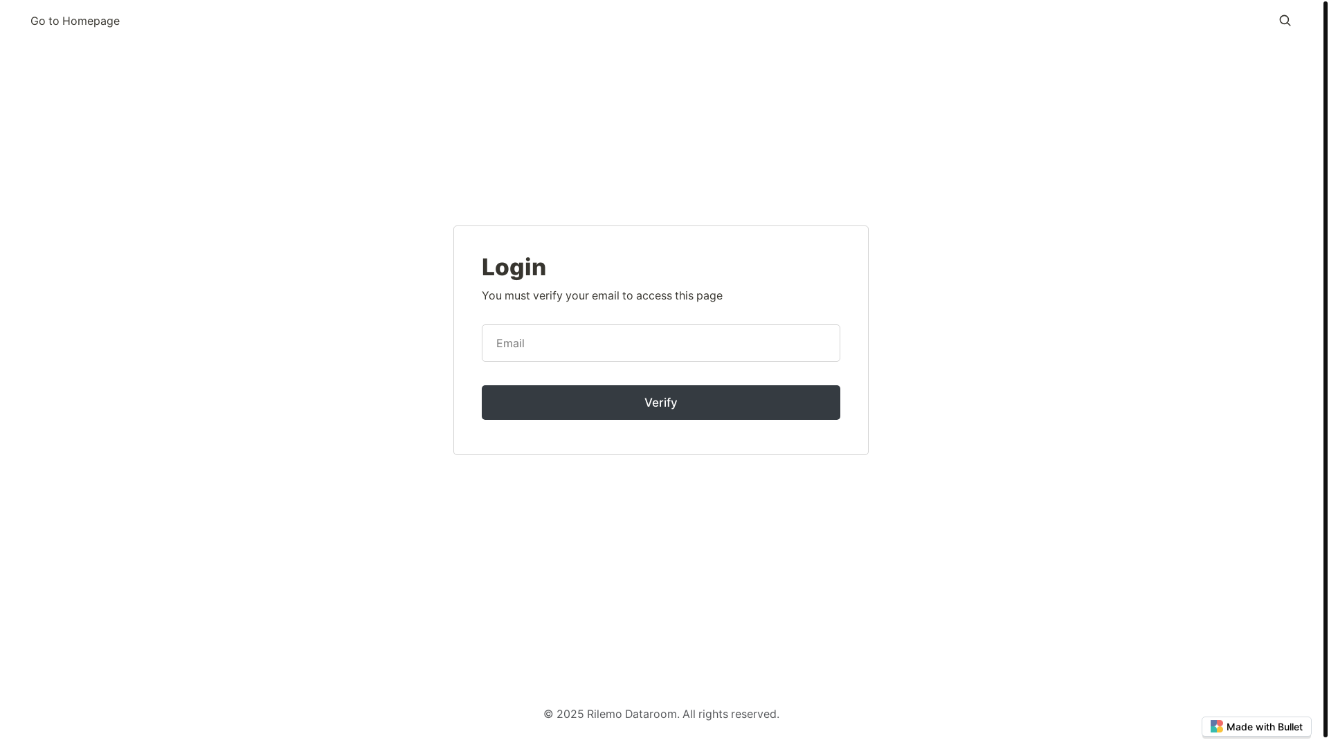 website screenshot of https://rilemo-dataroom-bullet.pages.dev/