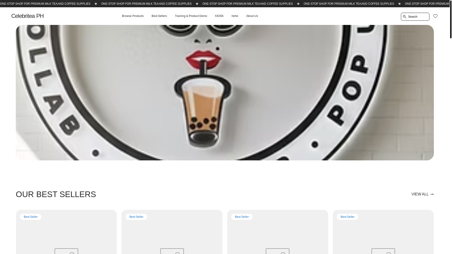 website screenshot of https://celebriteaph.com/