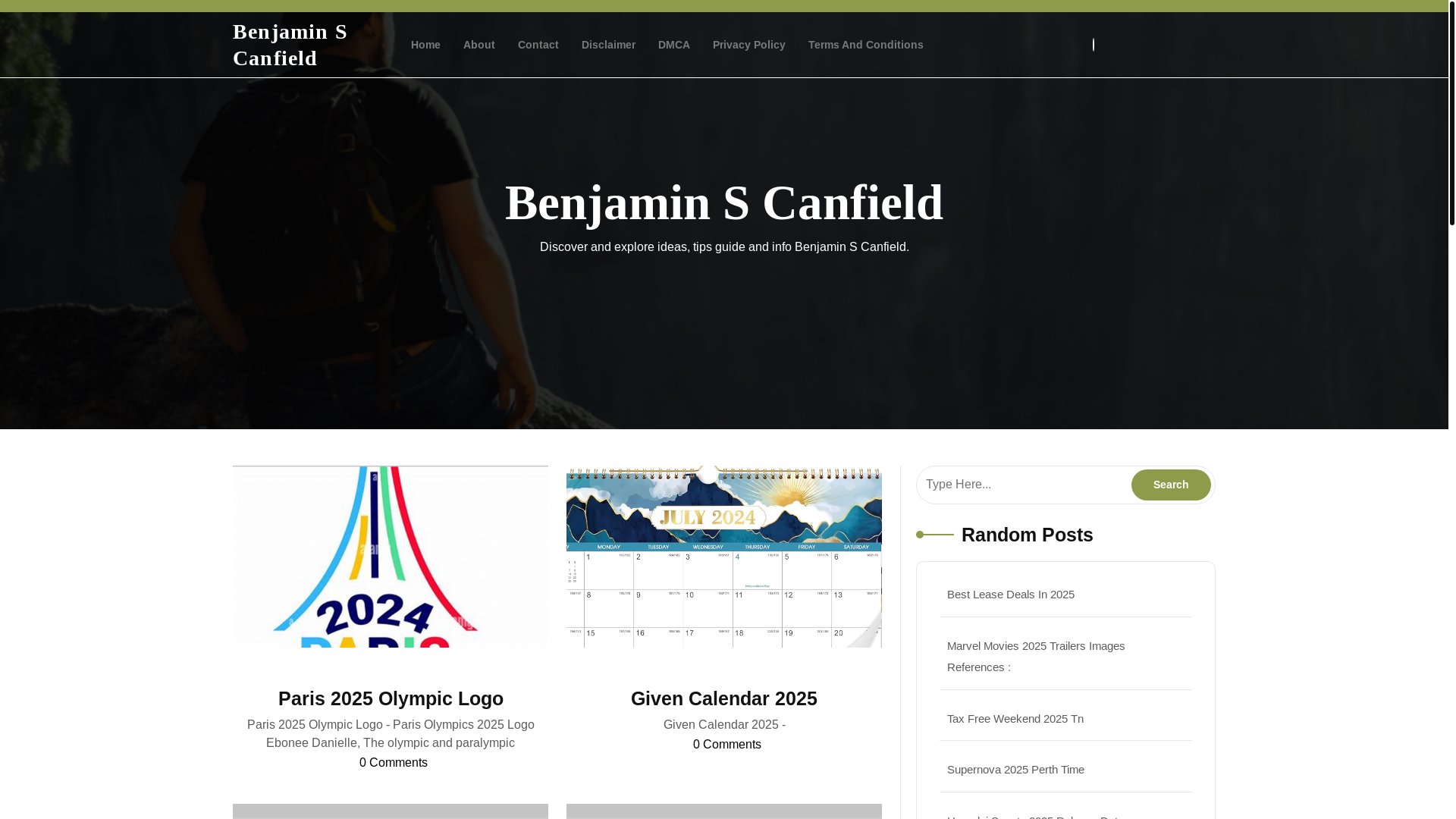 website screenshot of https://benjaminscanfieldj.pages.dev/