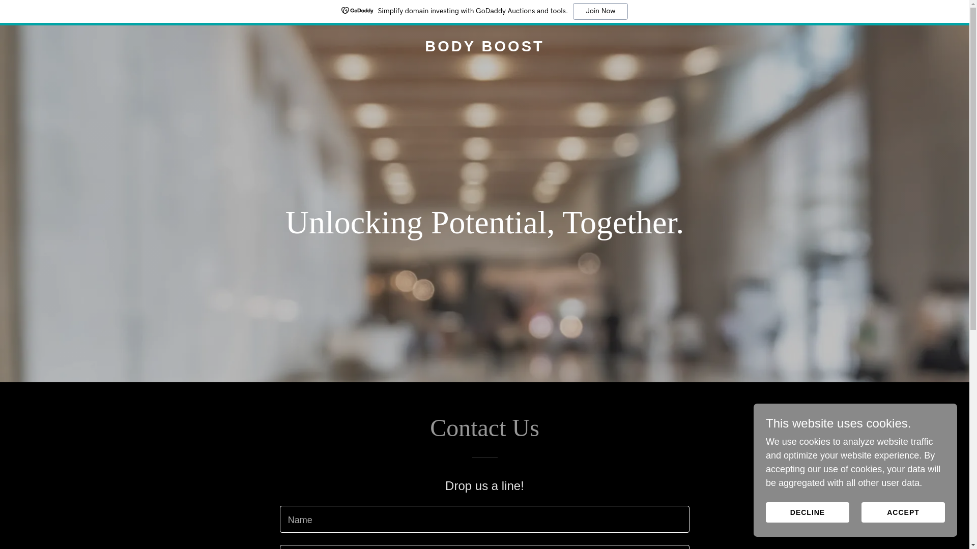website screenshot of https://bodyboost-eg.shop/
