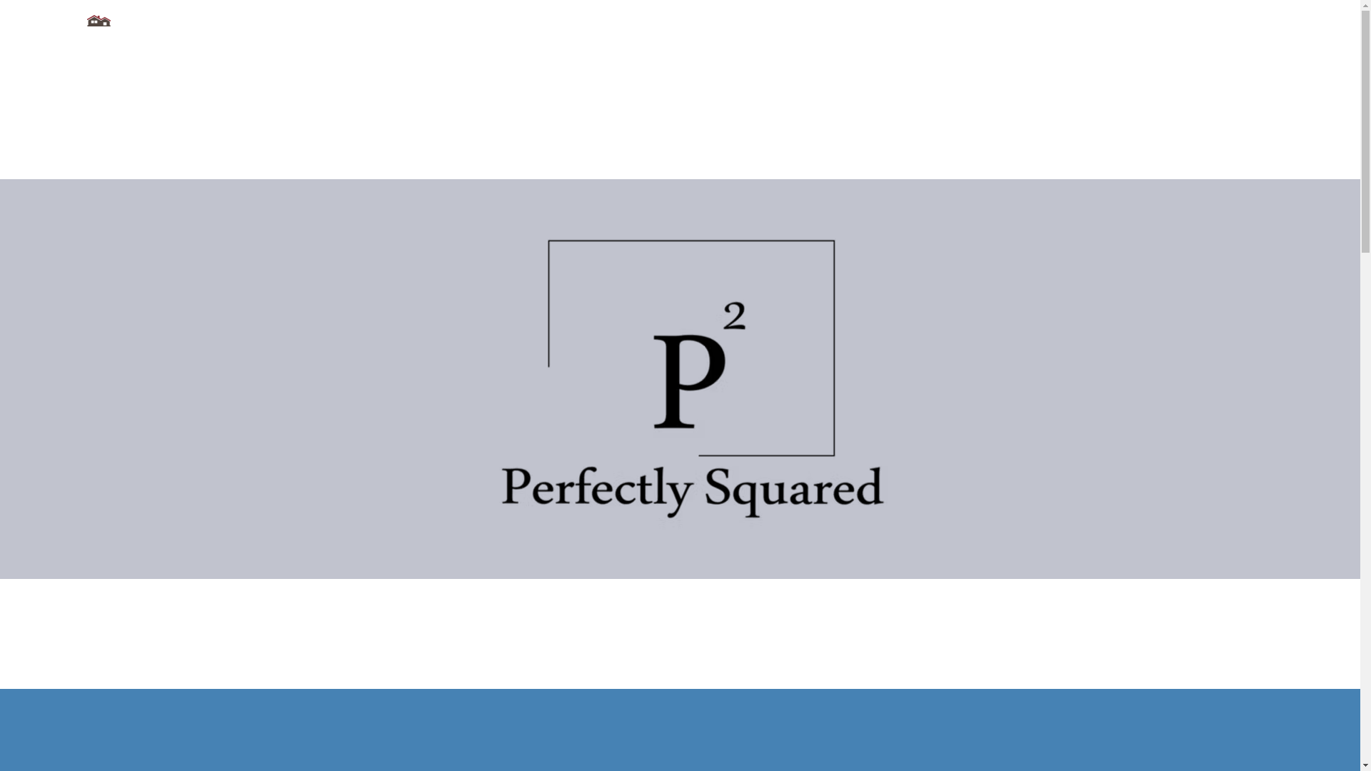 website screenshot of https://perfectlysquared.com/