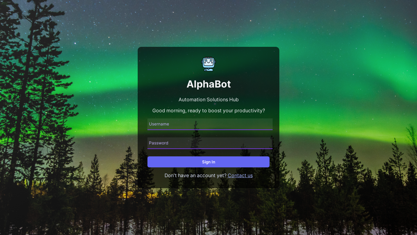 website screenshot of https://alphabotapphub.pages.dev/