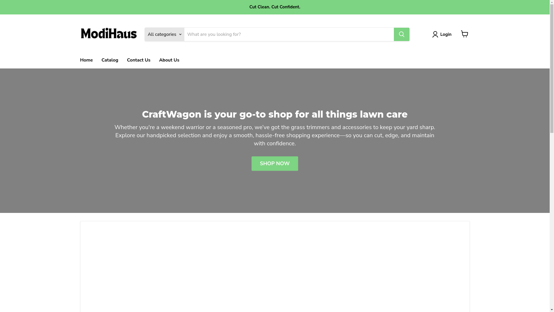 website screenshot of https://craftwagon.shop/