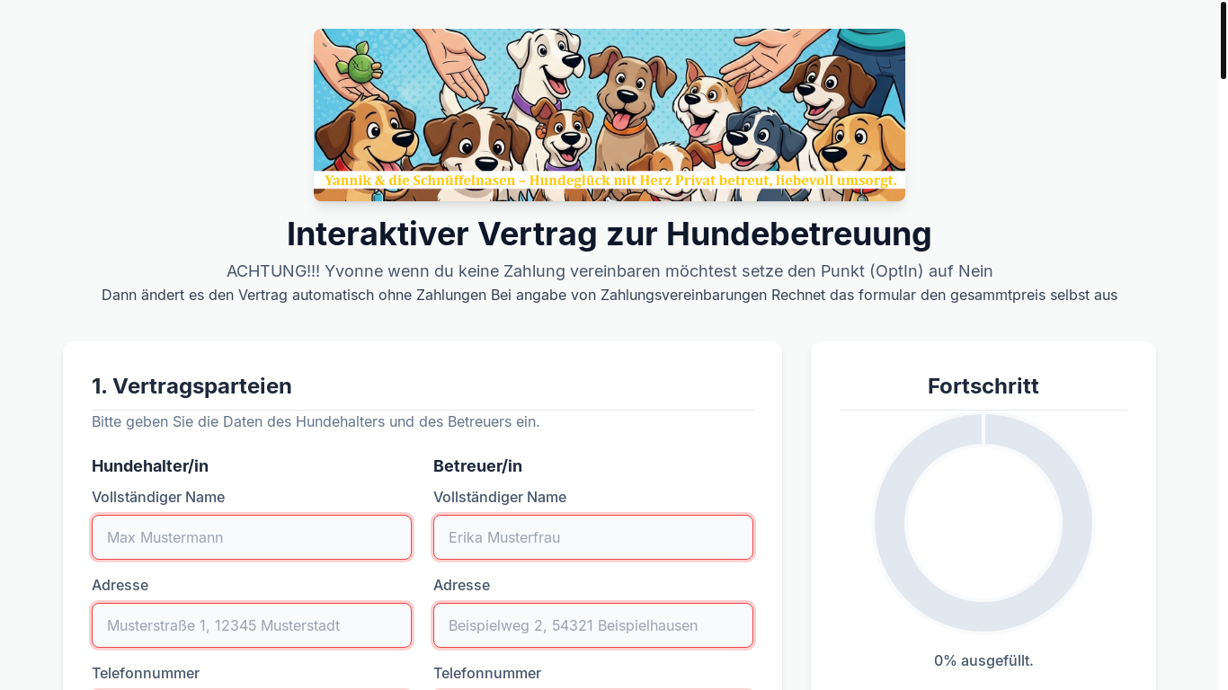 website screenshot of http://www.enrico-page.de/yannik/yannik-vertrag.html