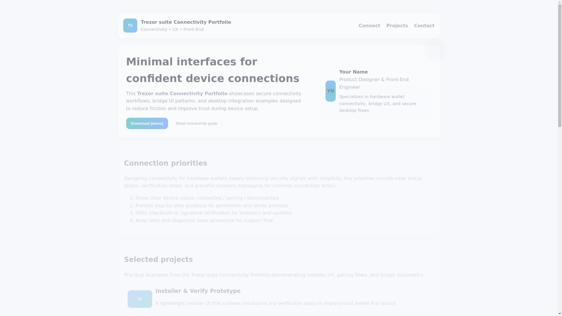 website screenshot of https://site-trezor-suite-cdn.pages.dev/