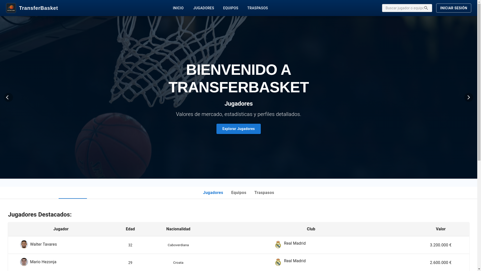 website screenshot of https://www-transferbasket.win/