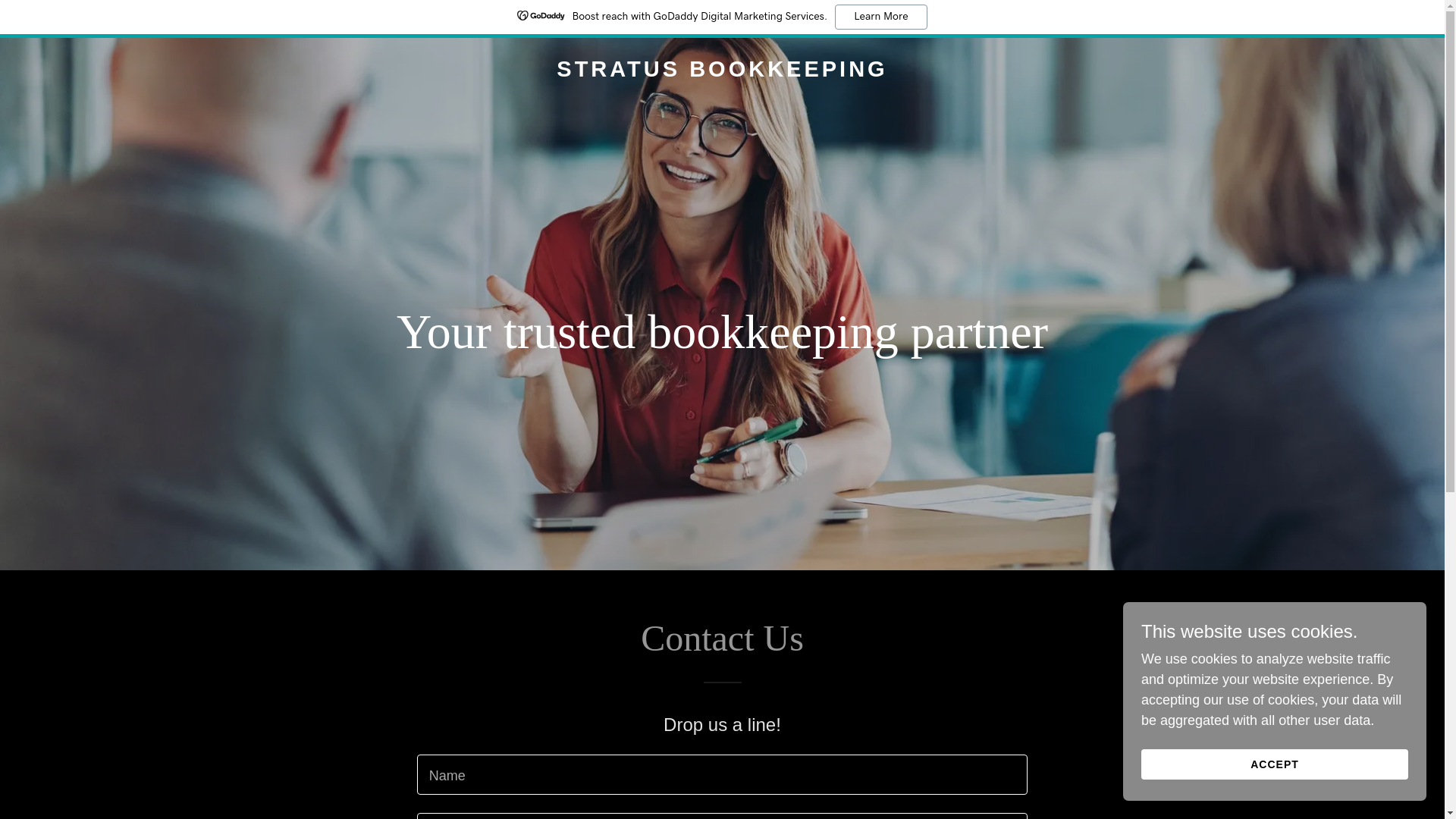 website screenshot of https://stratusbk.com.au/