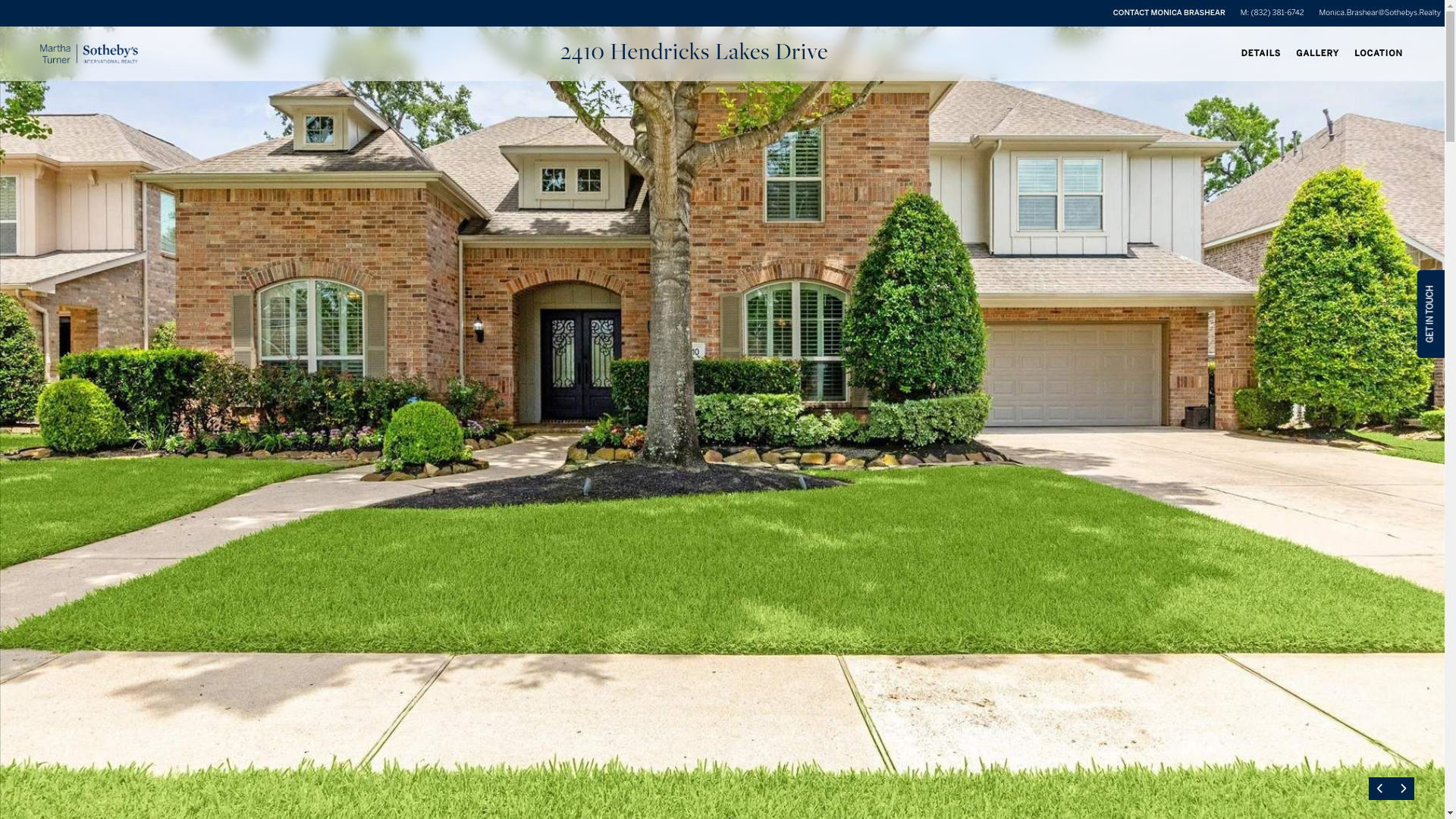 website screenshot of https://2410hendrickslakesdrive.com/
