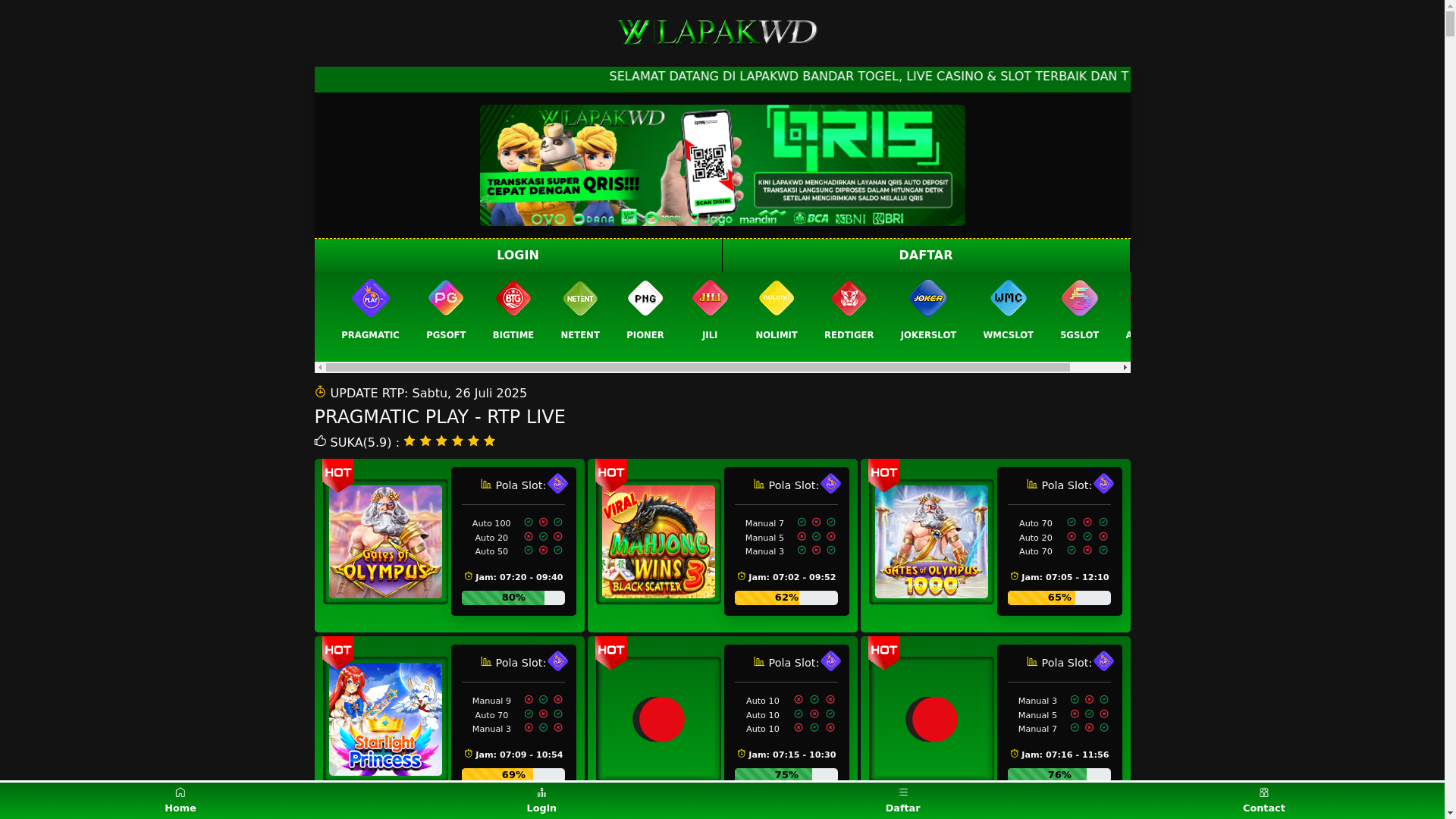 website screenshot of https://lapakwd-new-rtp-jackpot.pages.dev/