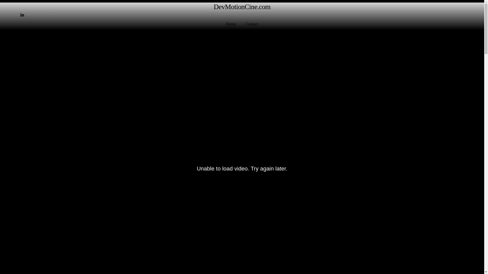 website screenshot of https://devmotioncine.com/