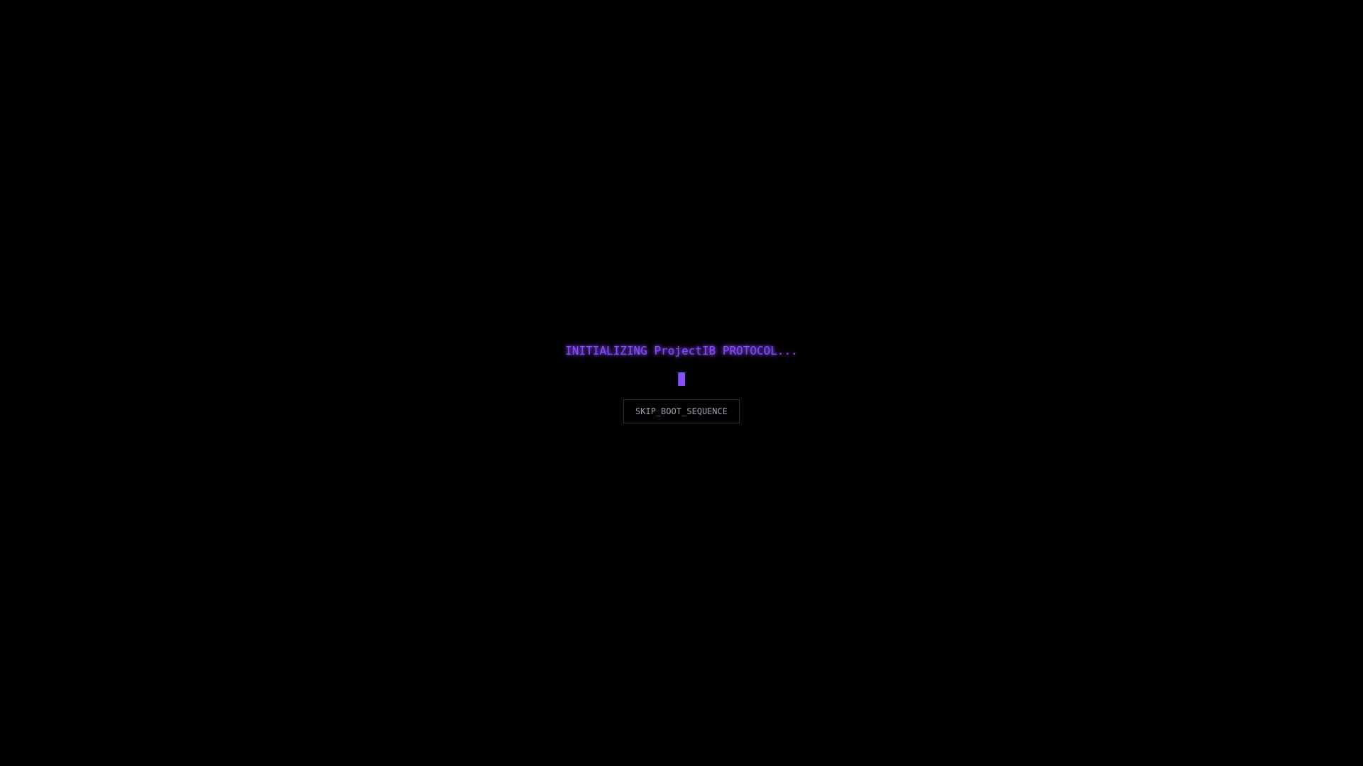 website screenshot of https://projectib-recurse.xyz/