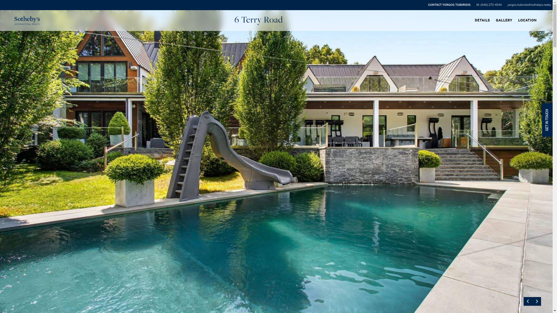 website screenshot of https://6terryroad.com/