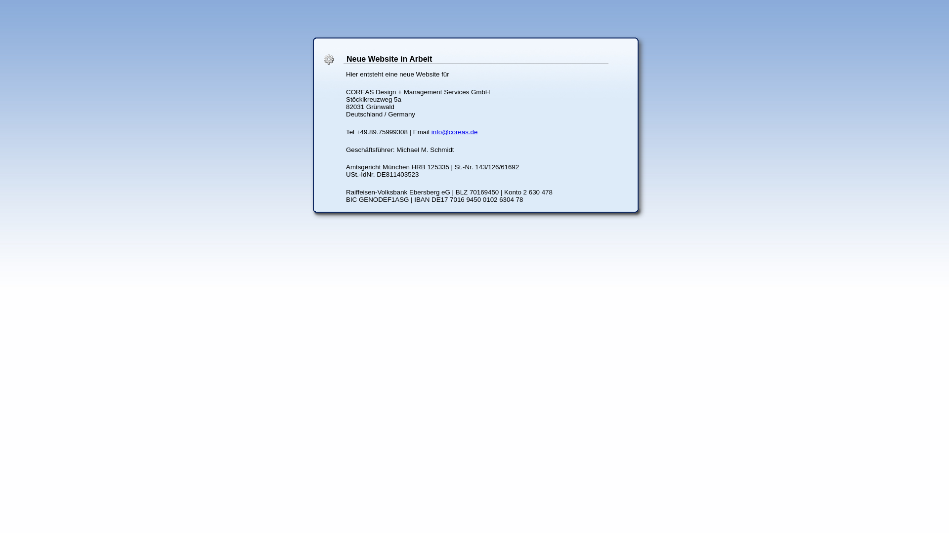 website screenshot of https://mischaelli.de/