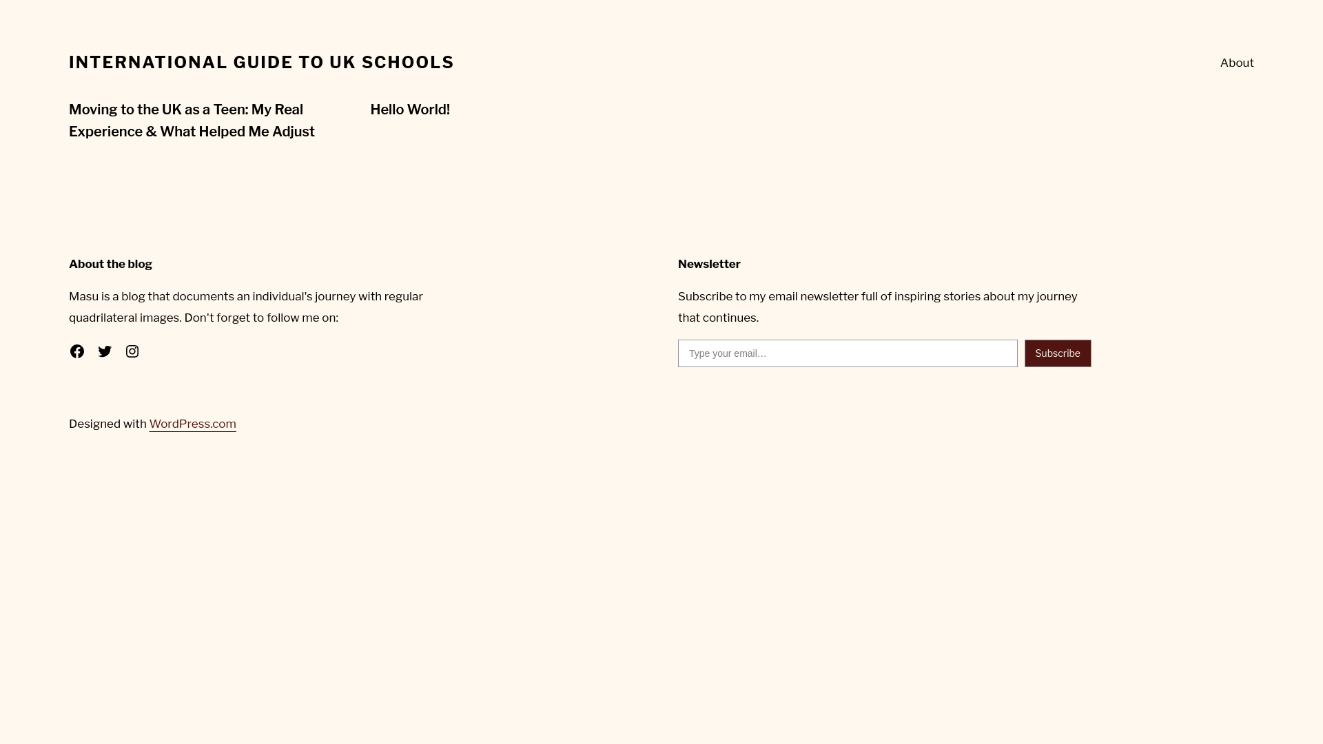 website screenshot of https://internationalukschoolguide.com/