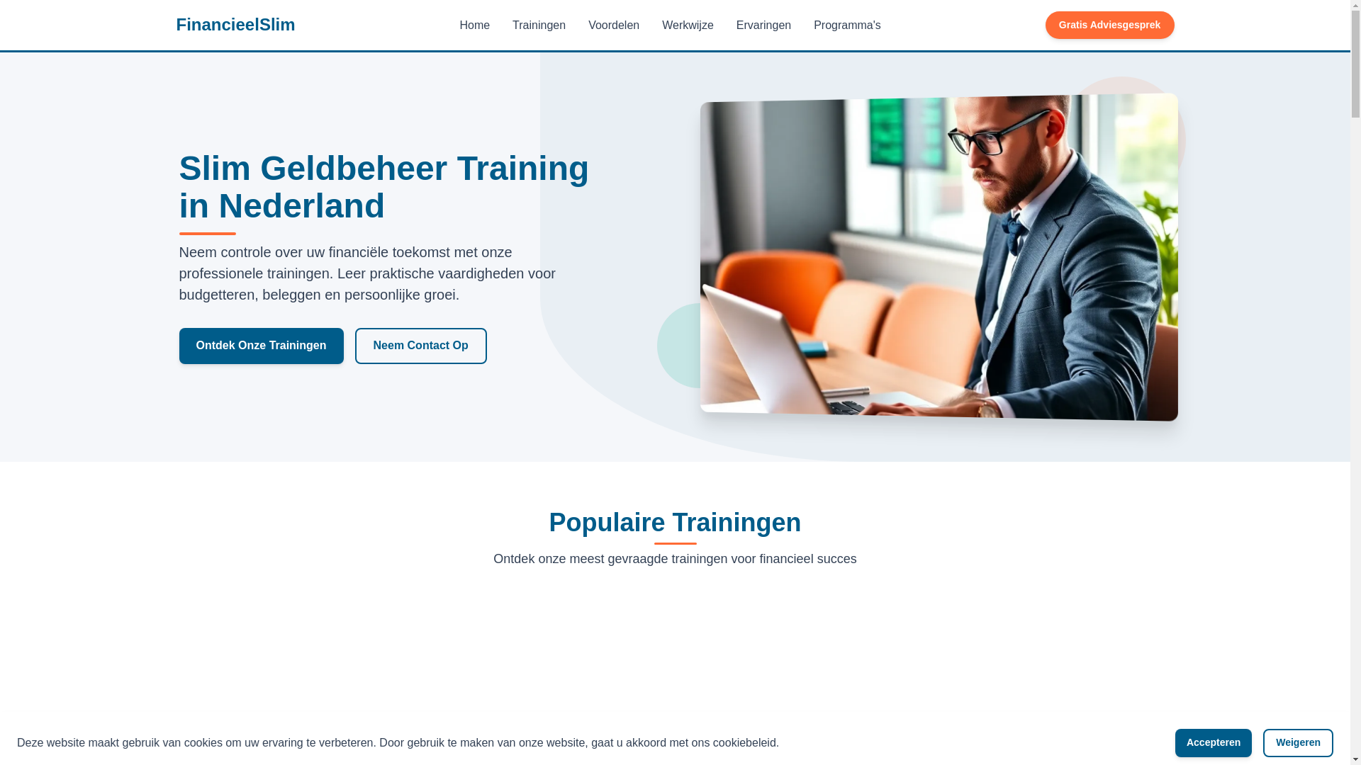 website screenshot of https://finclslim.com/