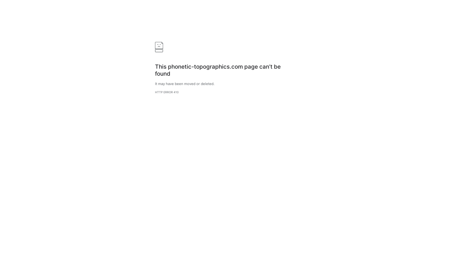 website screenshot of https://phonetic-topographics.com/