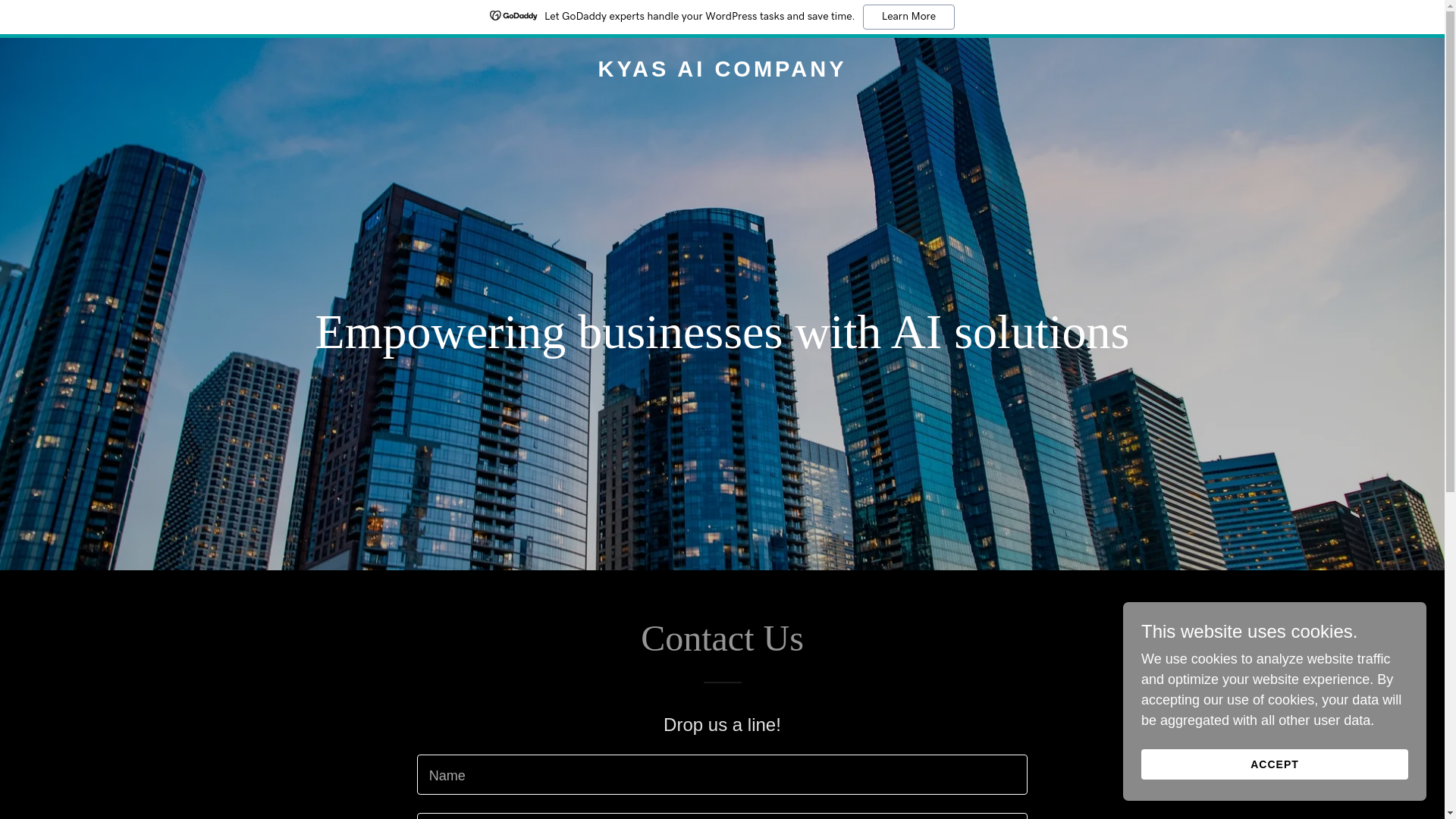 website screenshot of https://kyasaicompany.com/