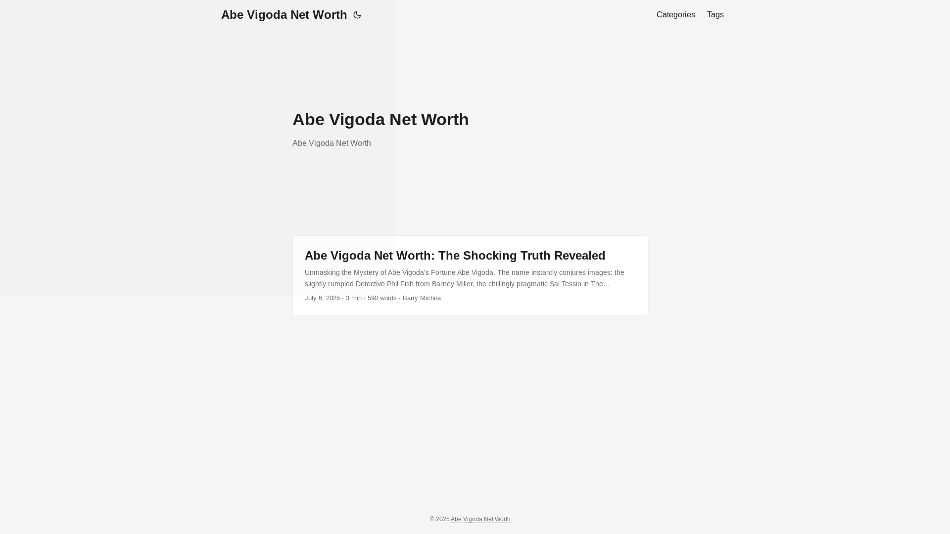 website screenshot of https://abe-vigoda-net-worth20250727.pages.dev/