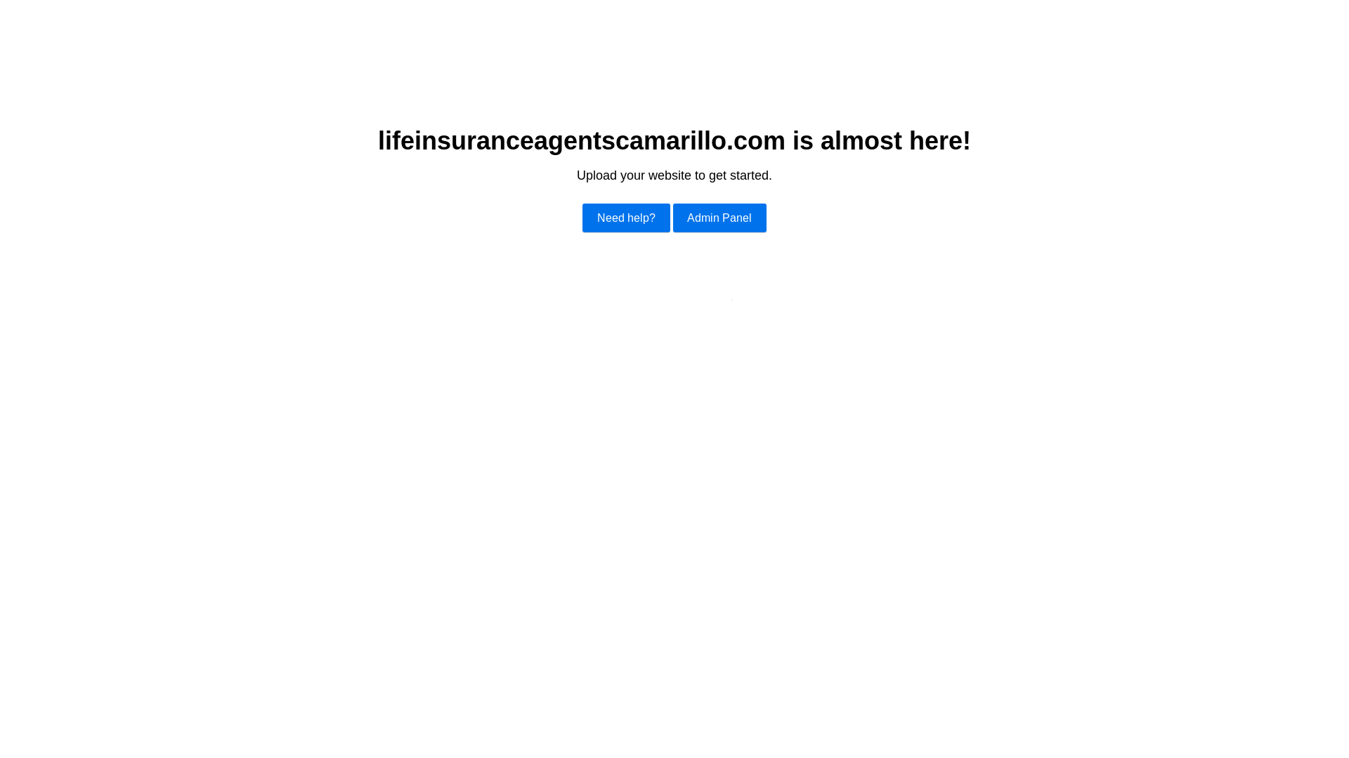 website screenshot of https://lifeinsuranceagentscamarillo.com/