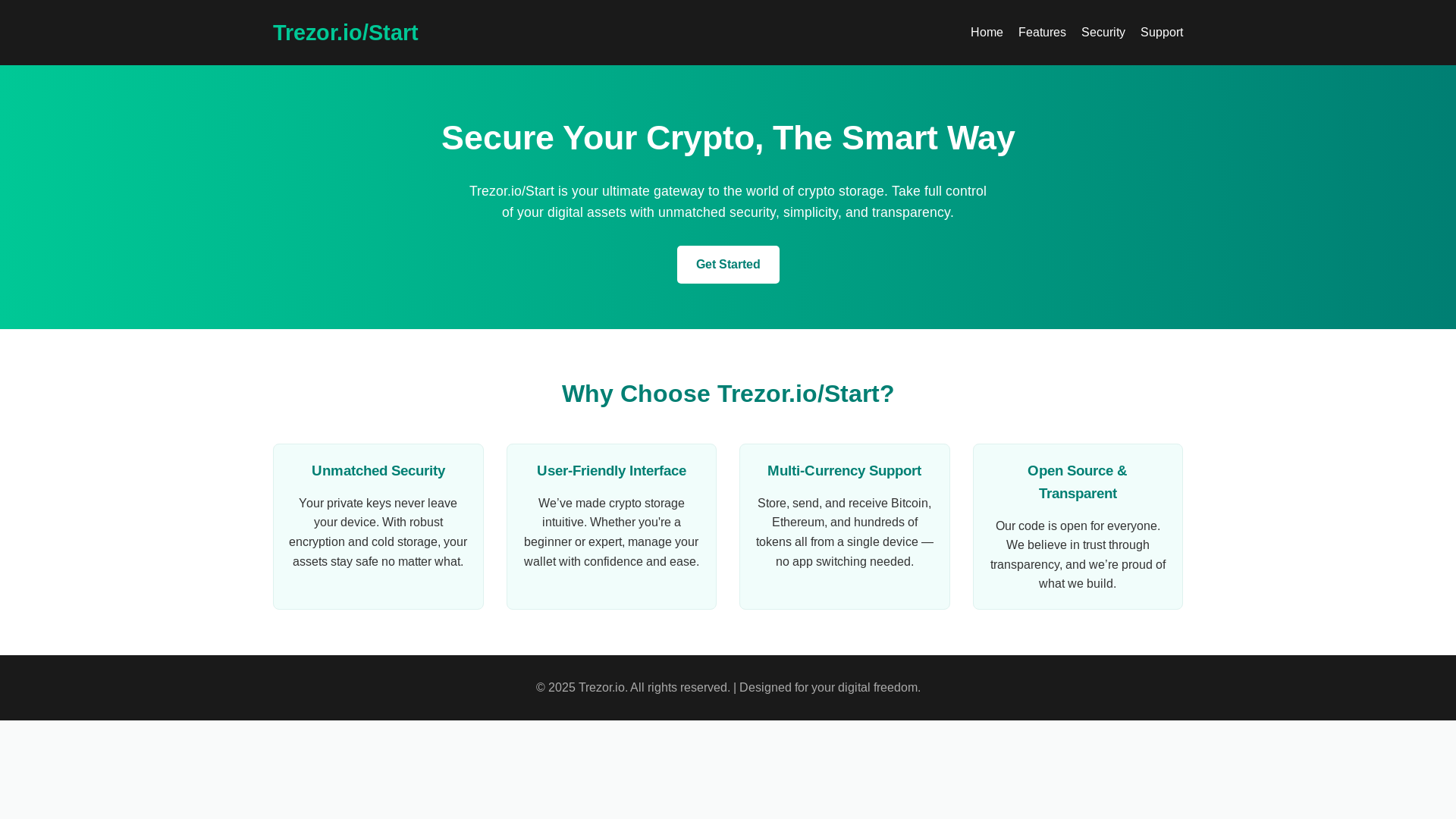 website screenshot of https://star-faq-en-trezr.pages.dev/