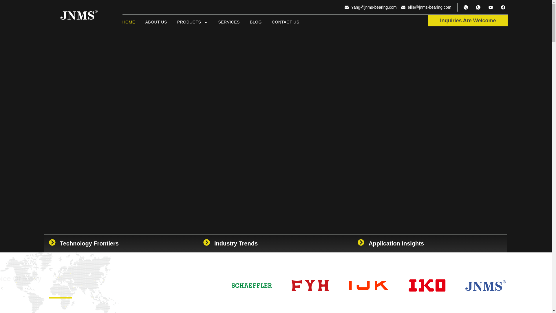 website screenshot of https://jnmsbearing.com/