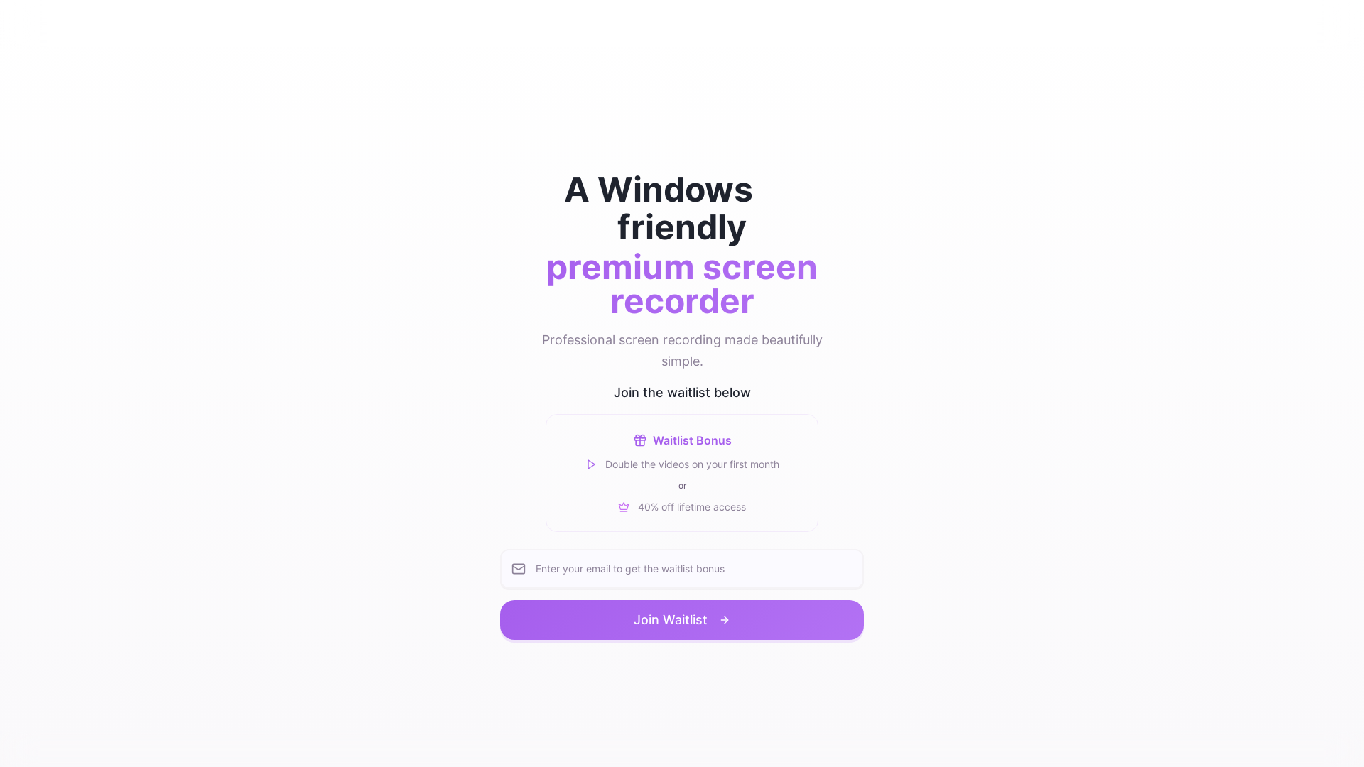 website screenshot of https://screenbuddy.studio/