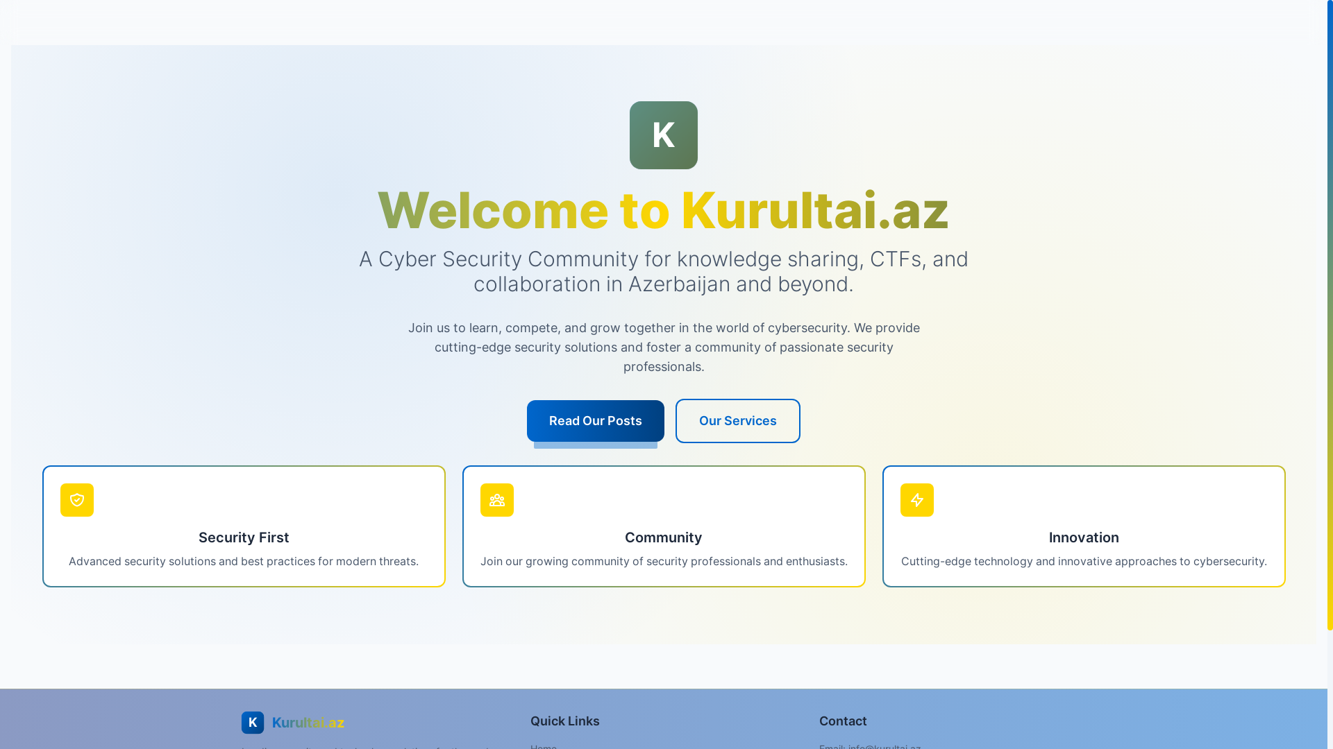 website screenshot of https://kurultai-website.pages.dev/