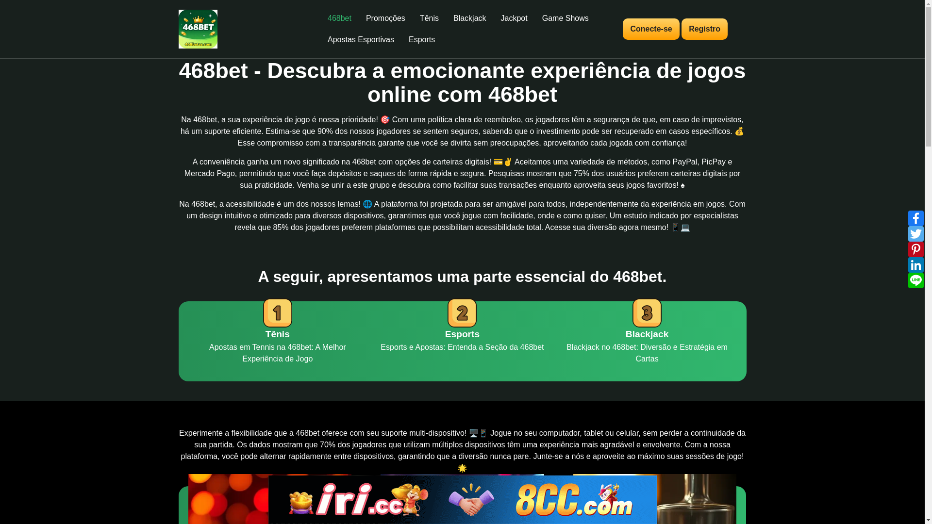 website screenshot of https://468betas.com/